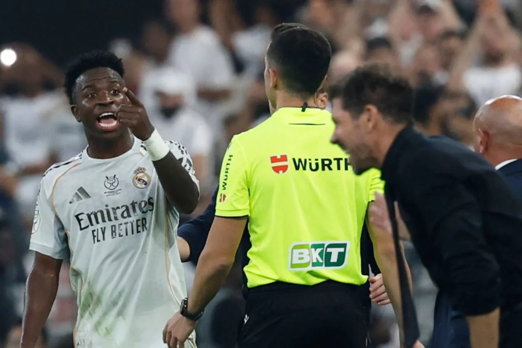 Vinicius and Simeone