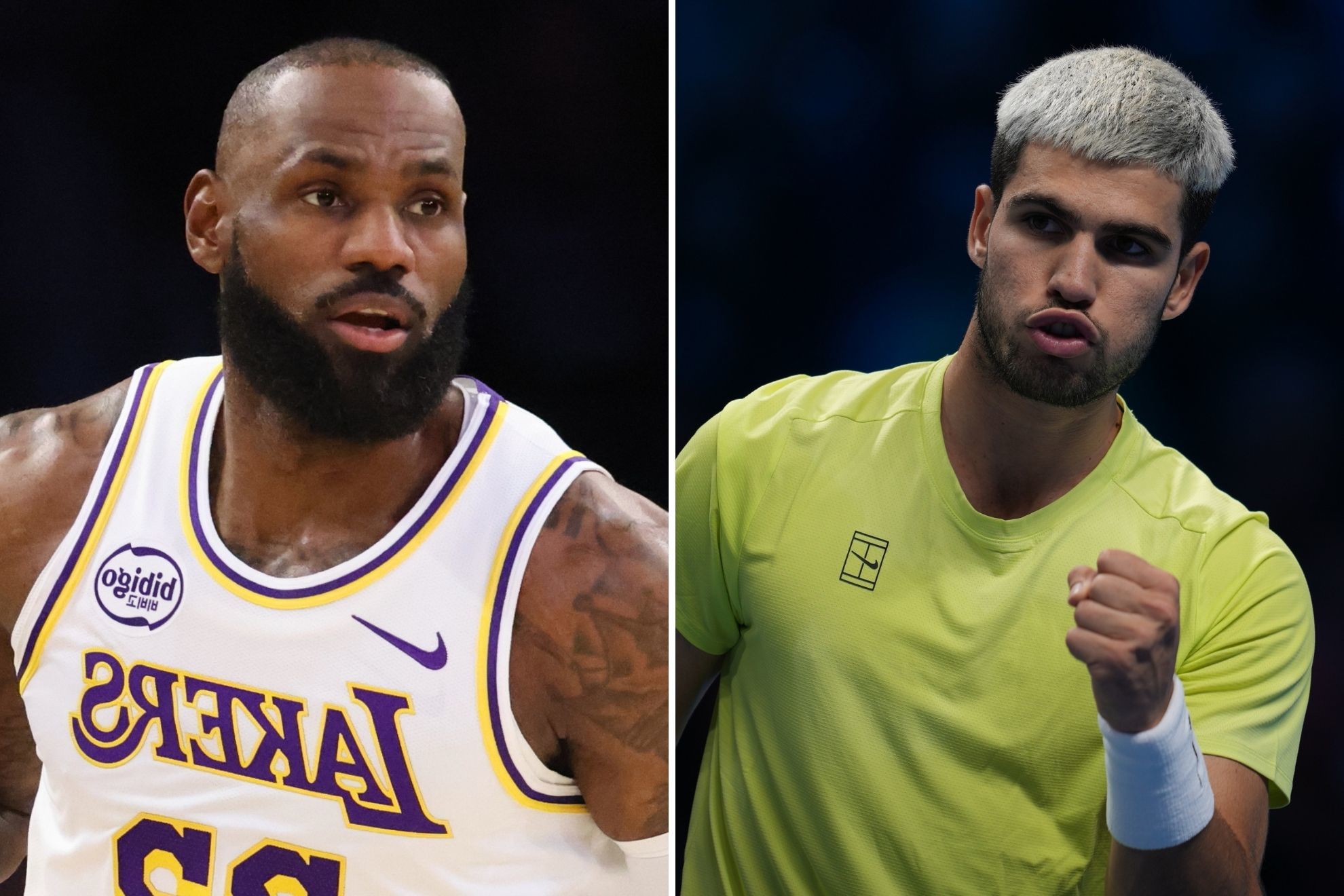 LeBron James becomes Carlos Alcarazs unexpected lucky charm