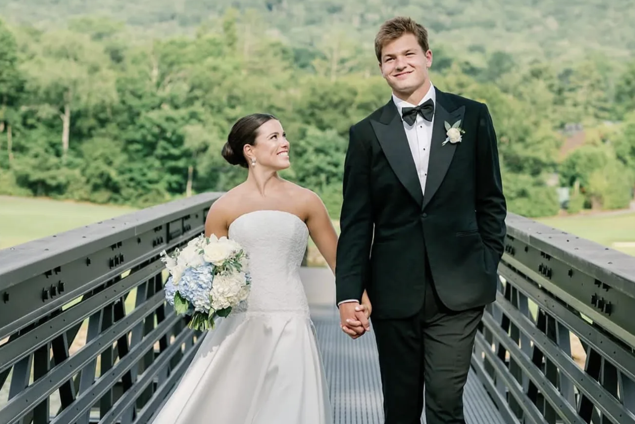 Ann Michael and Drake Maye