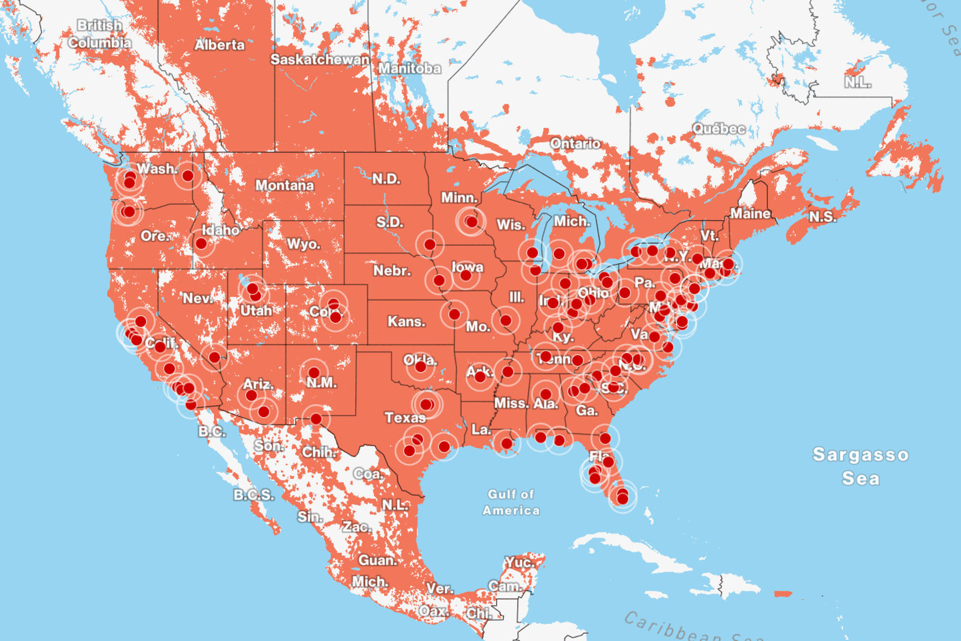 Verizon Outage Map
