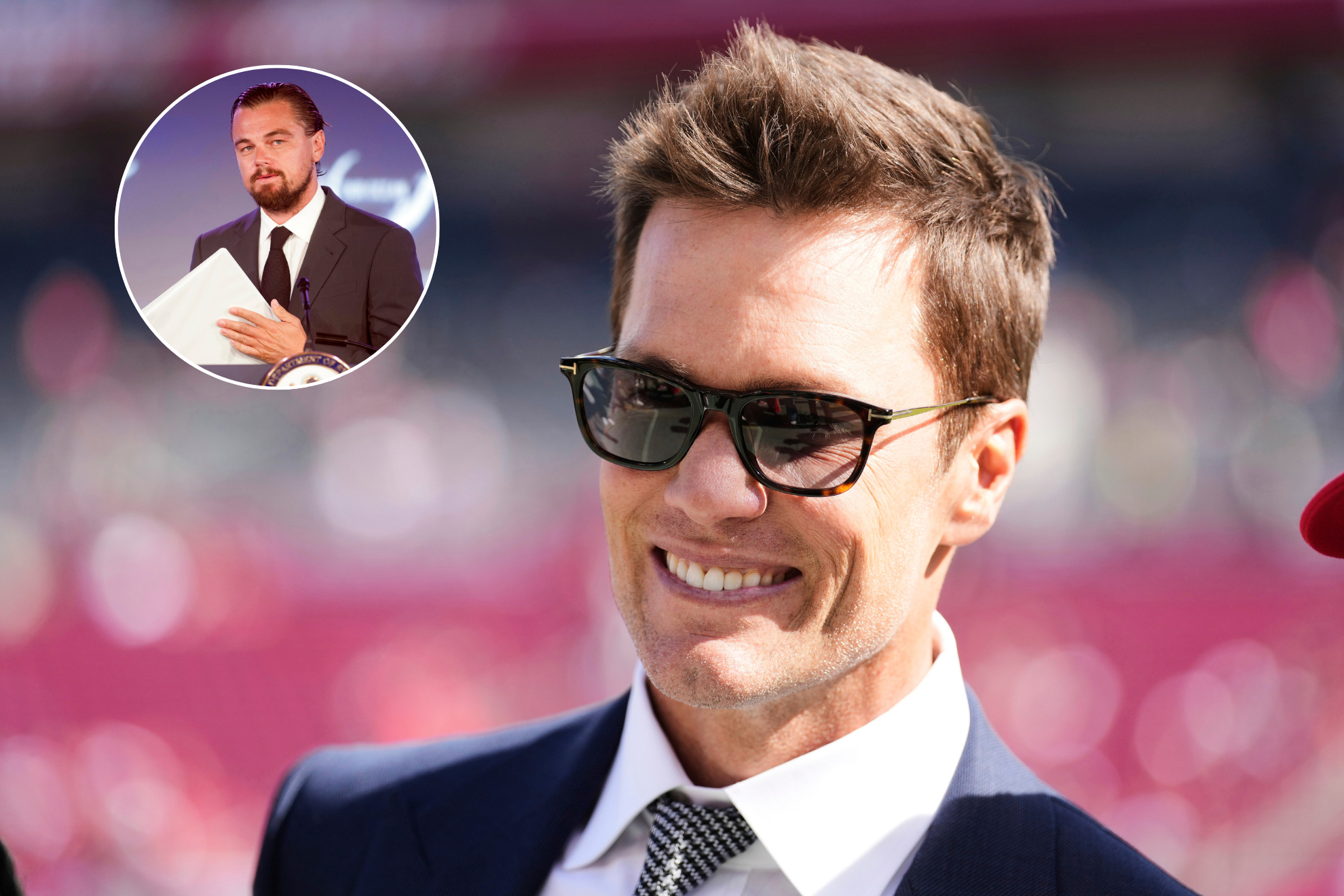 Tom Brady agreed to have Gisele B�ndchens ex, Leo DiCaprio, play him in a hypothetical biopic
