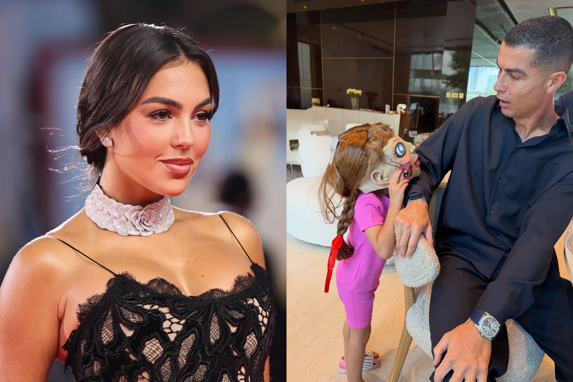Cristiano Ronaldos daughter goes viral after Georgina Rodr�guez captures a revealing moment that could hint at her future