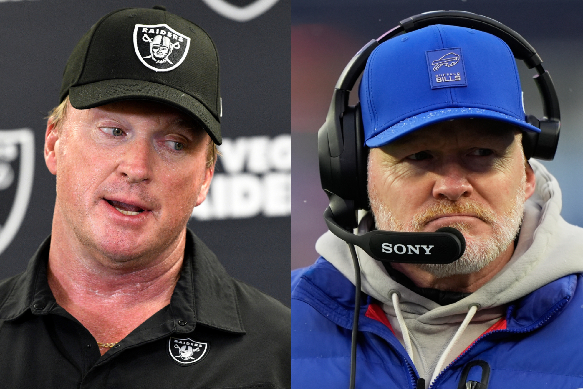 Jon Gruden defended Sean McDermott after Bills fired him