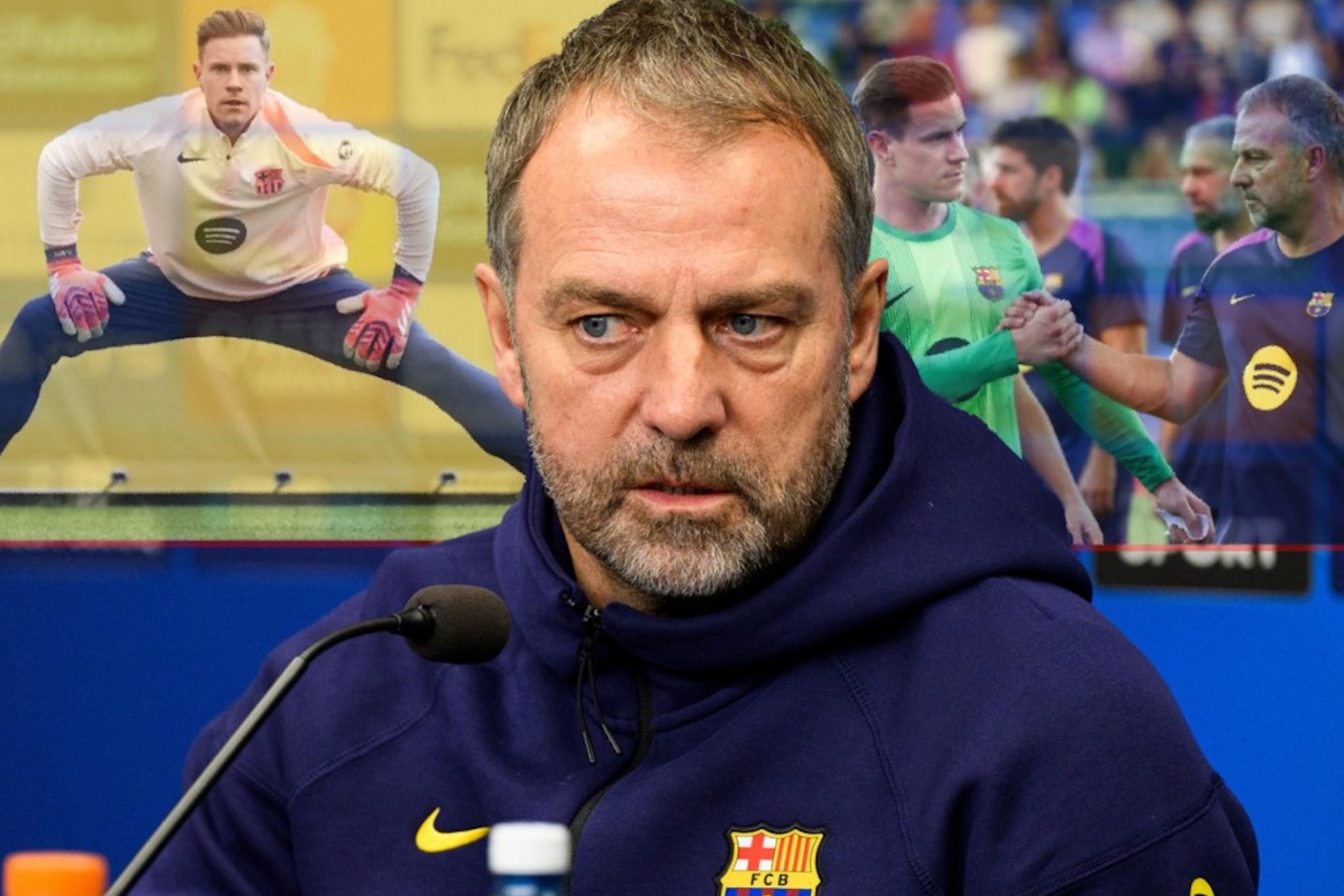 Hansi Flick on Ter Stegens departure: I wish him all the best