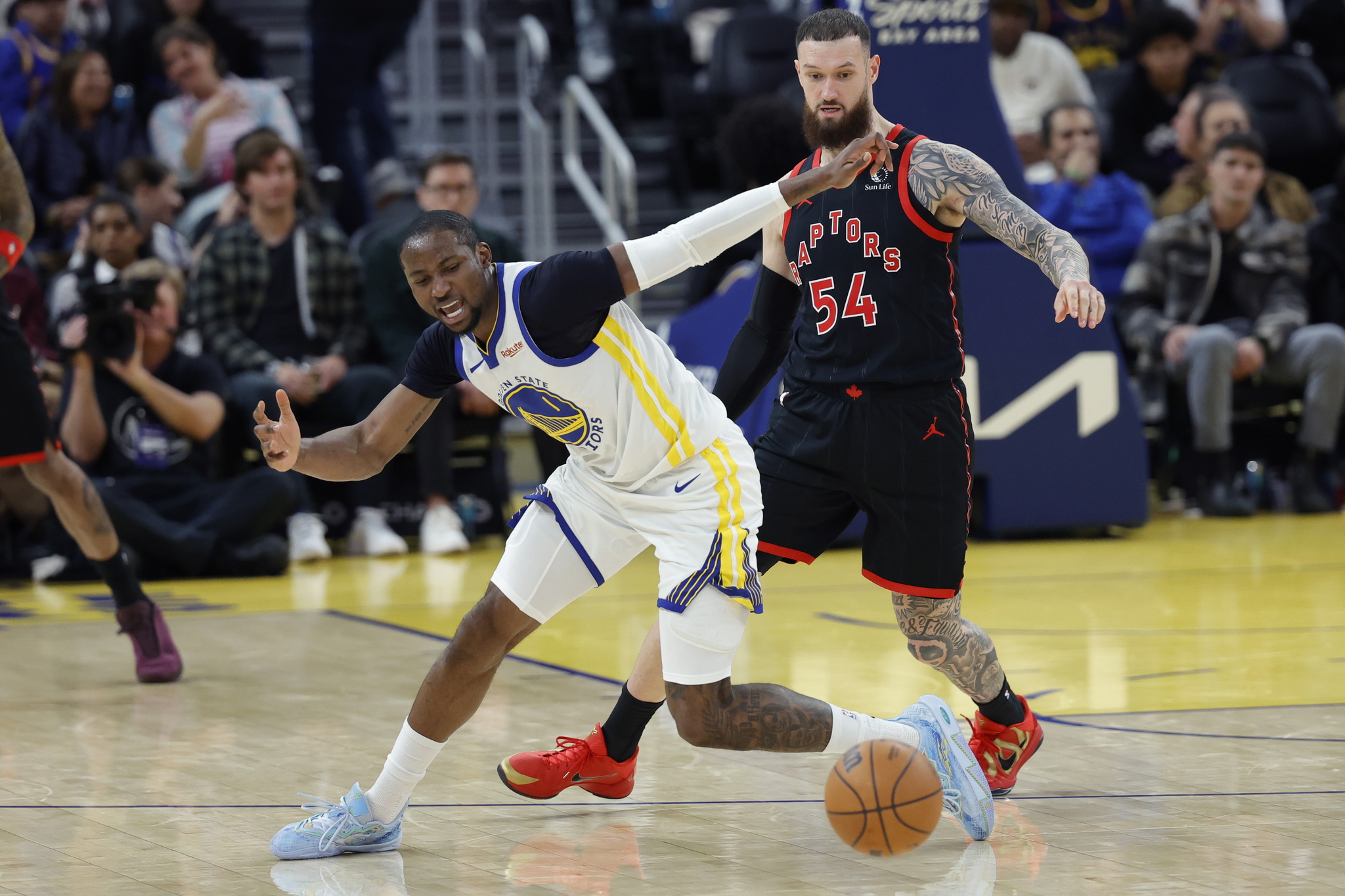 Jonathan Kuminga in action