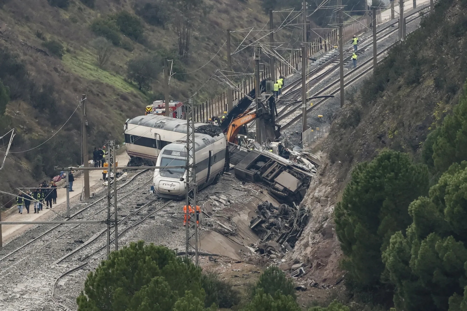 Un informe de la Guardia Civil confirma que la causa del accidente ferroviario de Adamuz fue causado por una rotura de la soldadura