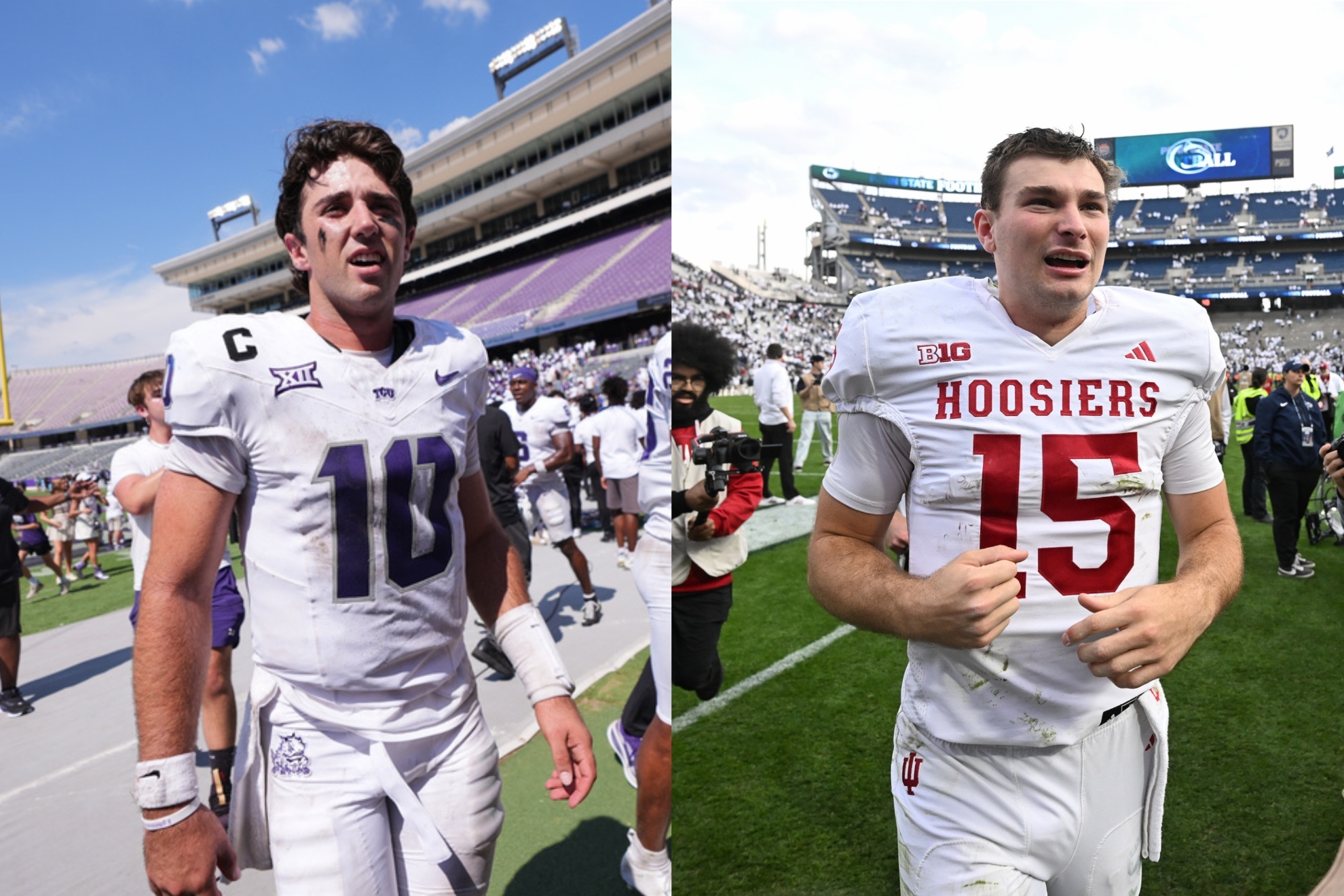 Josh Hoover will have the difficult task of replacing Fernando Mendoza at Indiana.