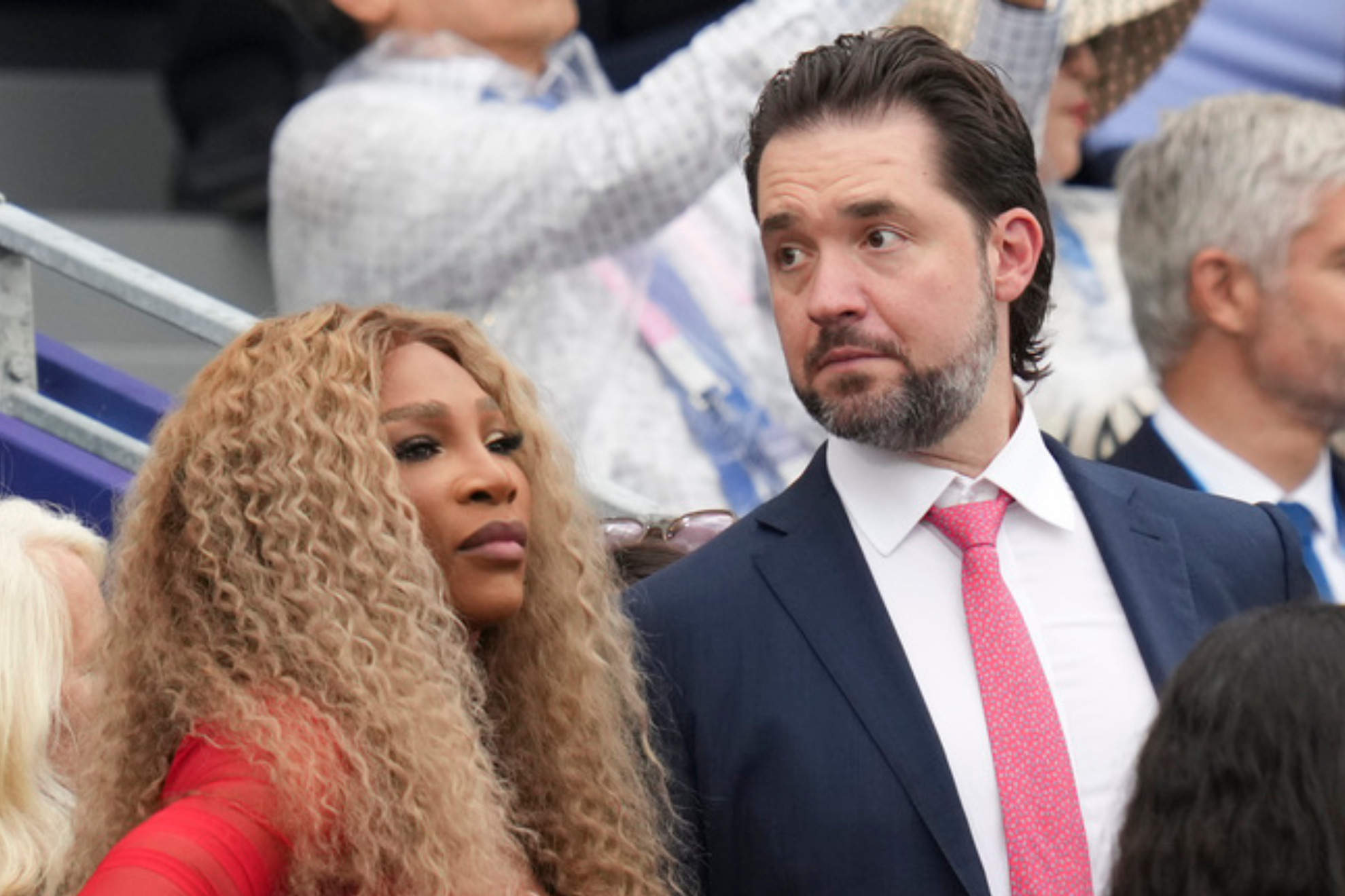 Serena Williams and her husband Alexis Ohanian