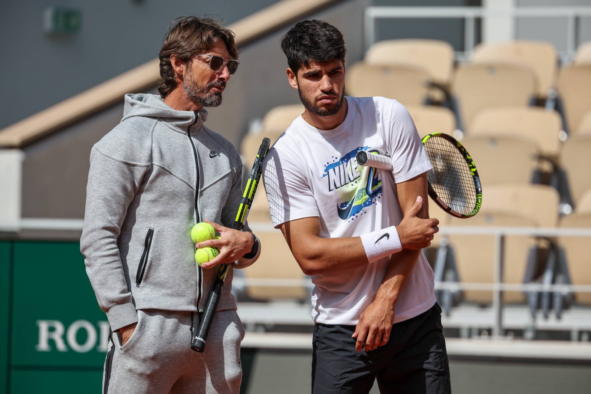 Ferreros new reality: Its hard to see Carlos Alcaraz compete and your whole team sitting in the chair