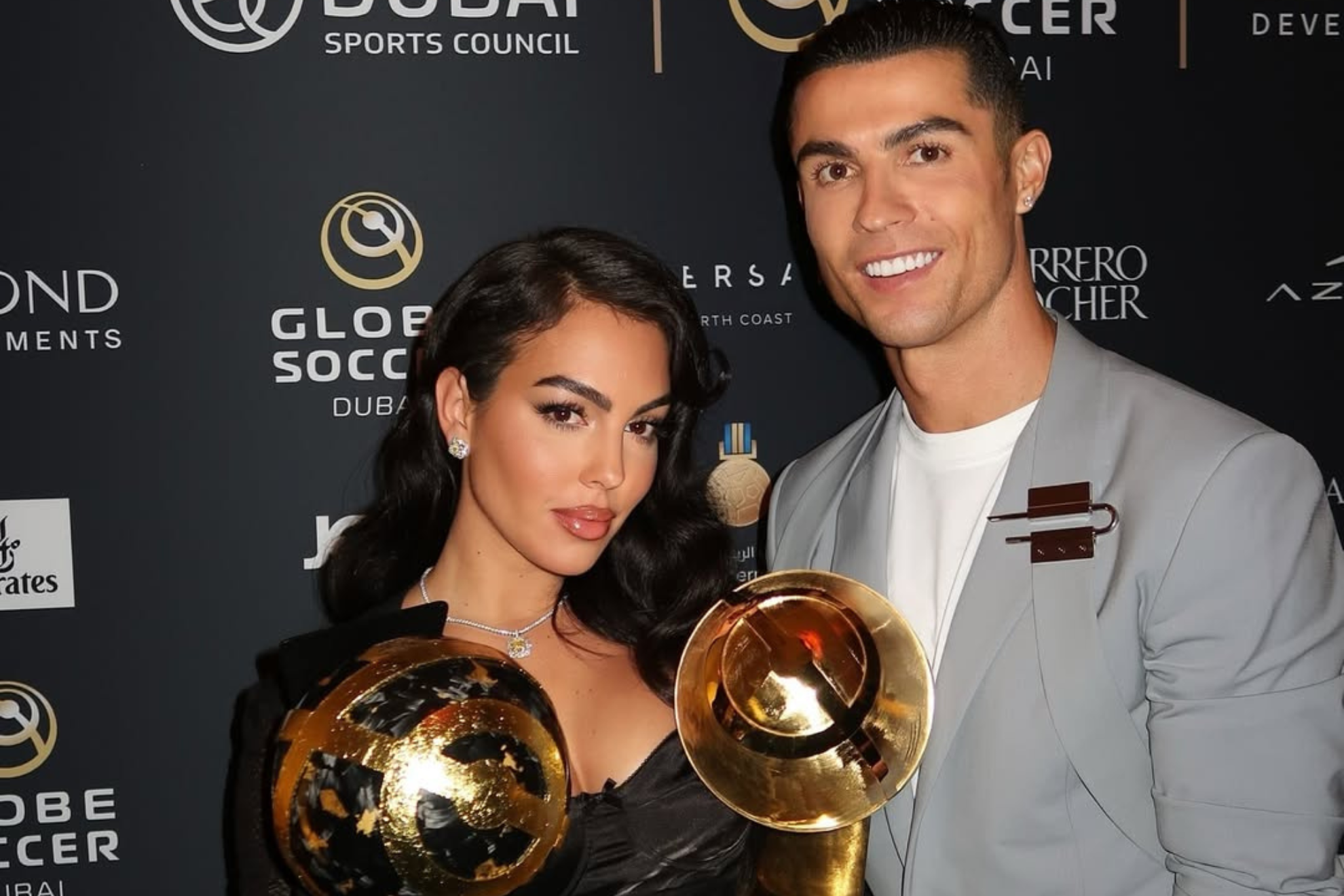 CR7 sends a long-distance birthday greeting to his future wife, Georgina Rodr�guez