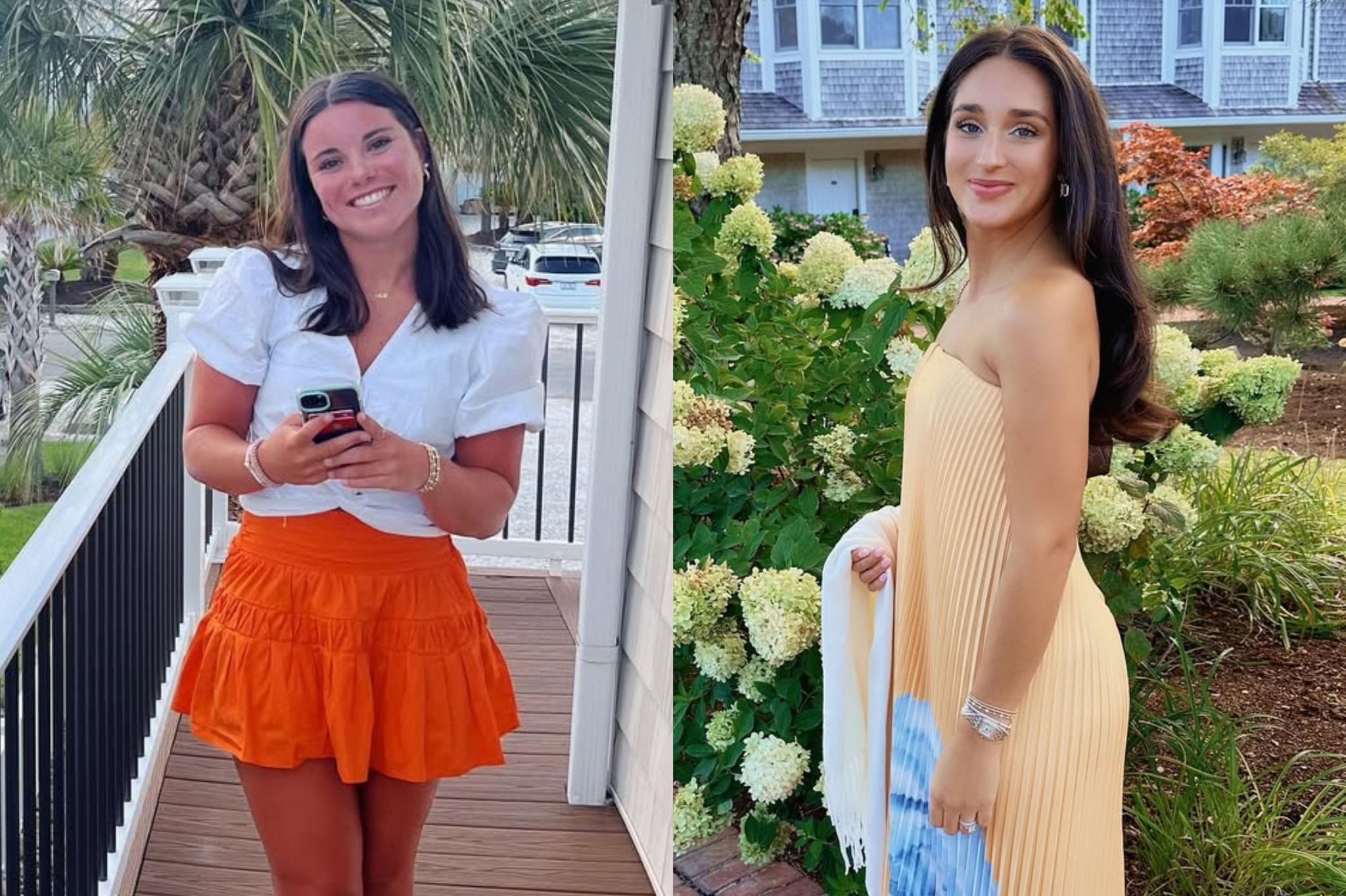 Ann Michael Maye and Parker Henry celebrate