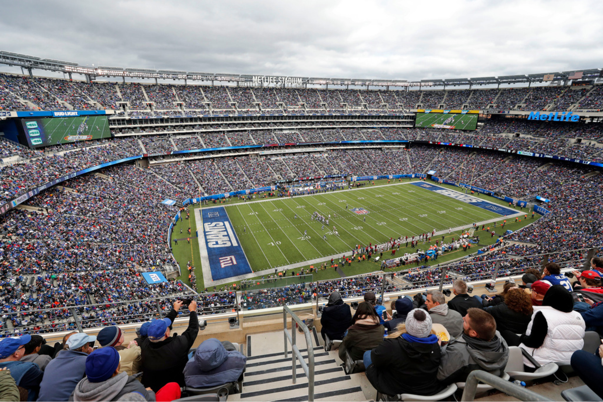 A general view of Metlife Stadium