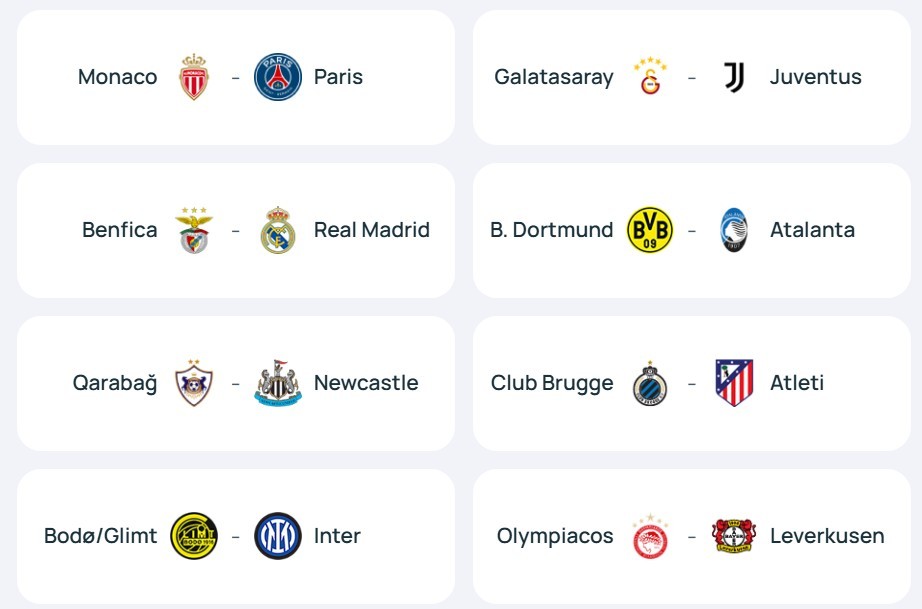 Sorteo de Champions League | Así han quedado los cruces de Real Madrid ...