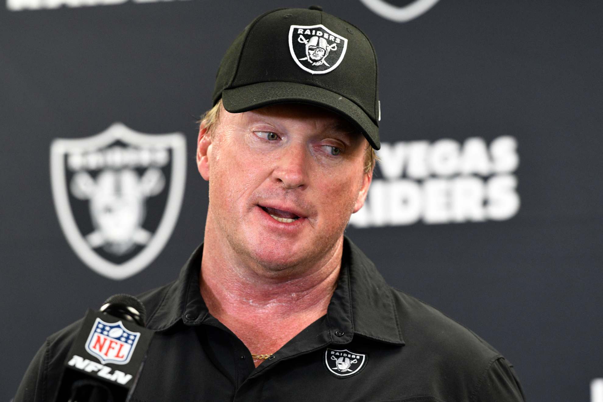 Gruden breaks his silence on Jets rumors, insisting there was never any offer from New York for 2026.