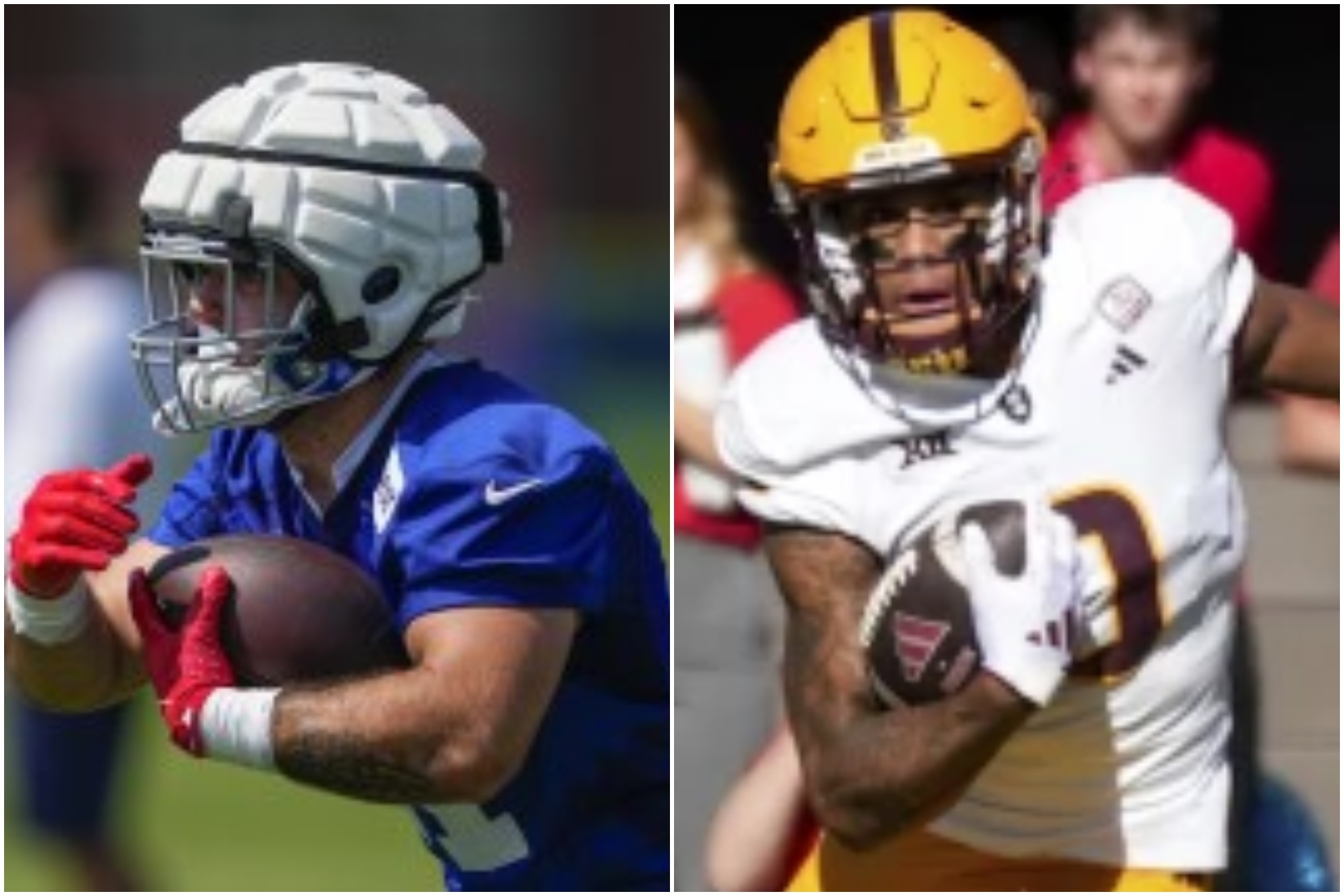 Cam Skattebo and Jordyn Tyson