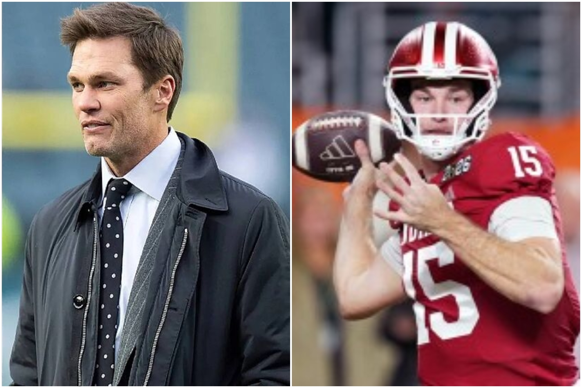 Tom Brady and Fernando Mendozas