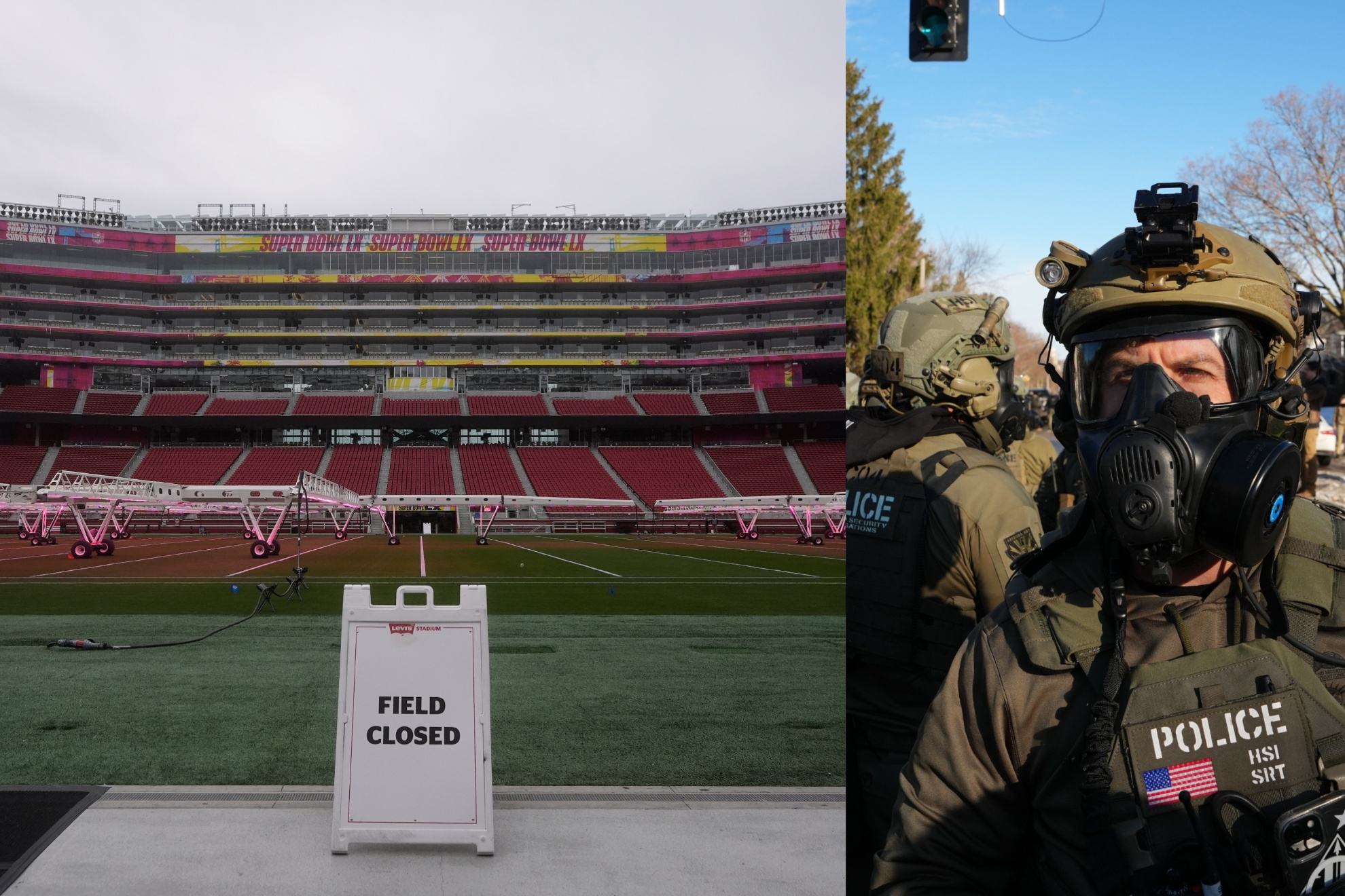 Is ICE going to be at the Super Bowl