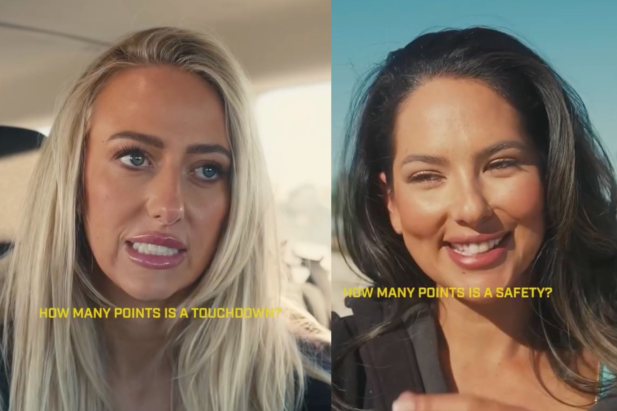 Brittany Mahomes, Christen Goff, Haley Cavinder and others put their NFL knowledge to the test