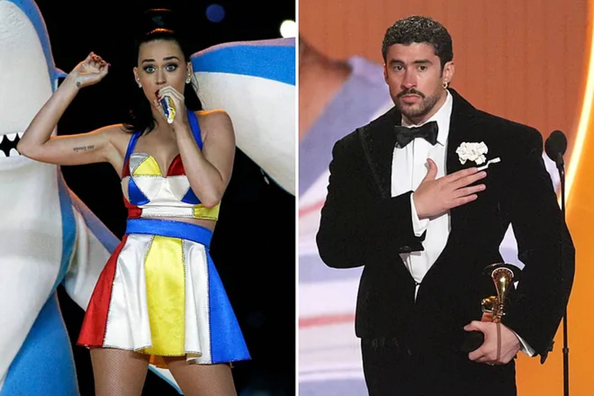 Katy Perry and Bad Bunny