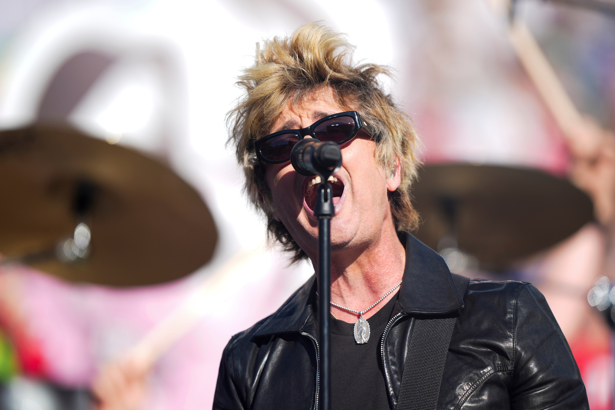 Green Day singer Billie Joe Armstrong sent a message to ICE but shied away from criticizing Donald Trump