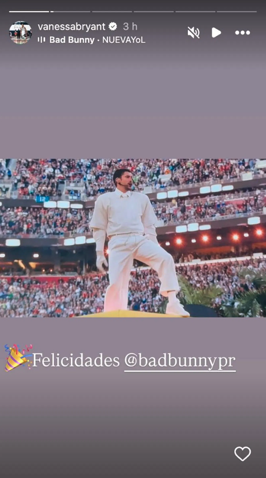 Vanessa Bryant, Instagram