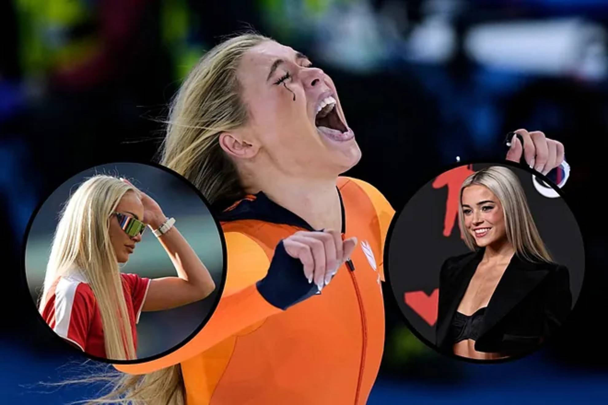 Olivia Dunne and Alisha Lehmann react to Jutta Leerdams Olympic gold