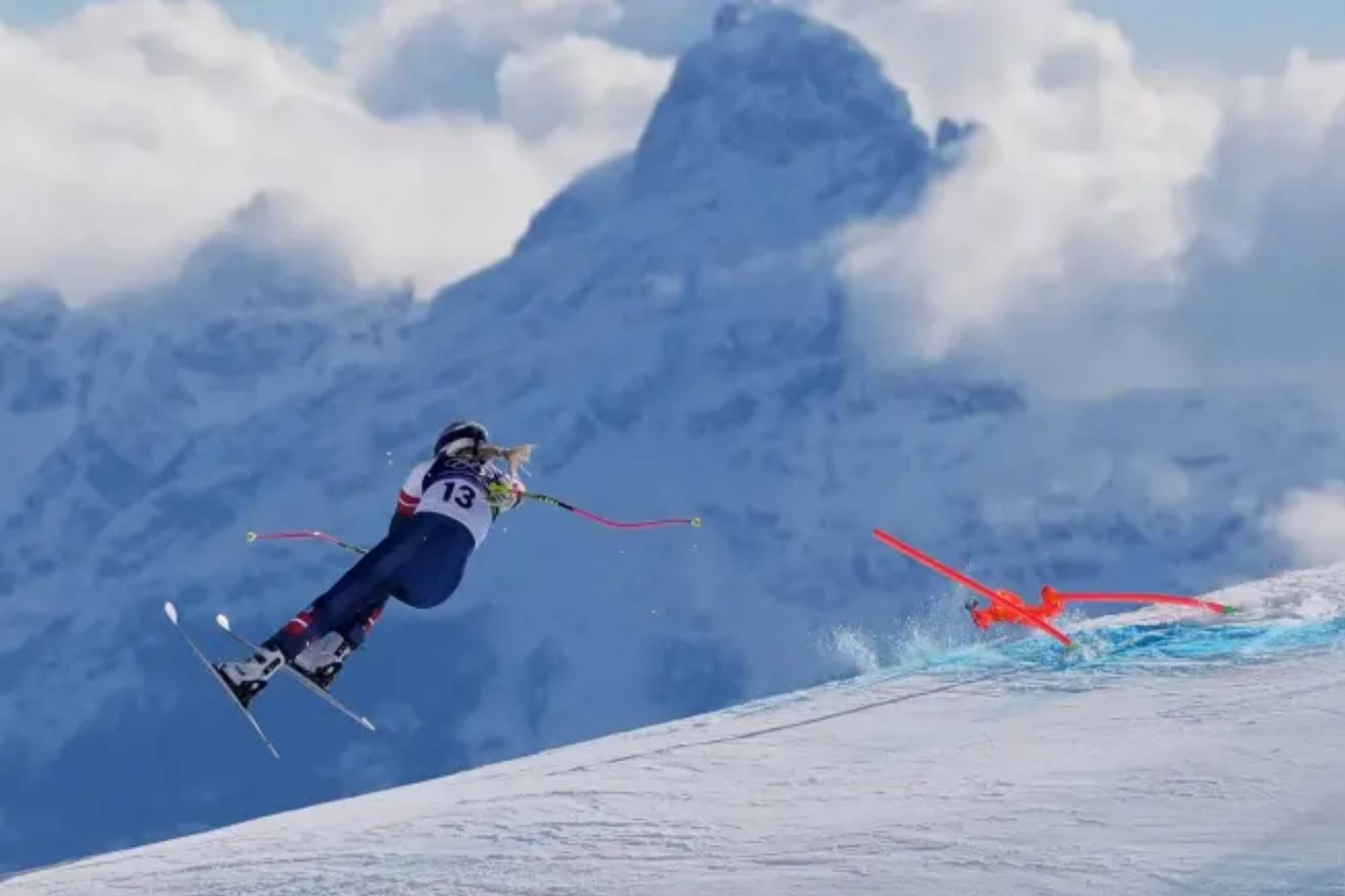 Lindsey Vonn: My cruciate ligament had nothing to do with my fall