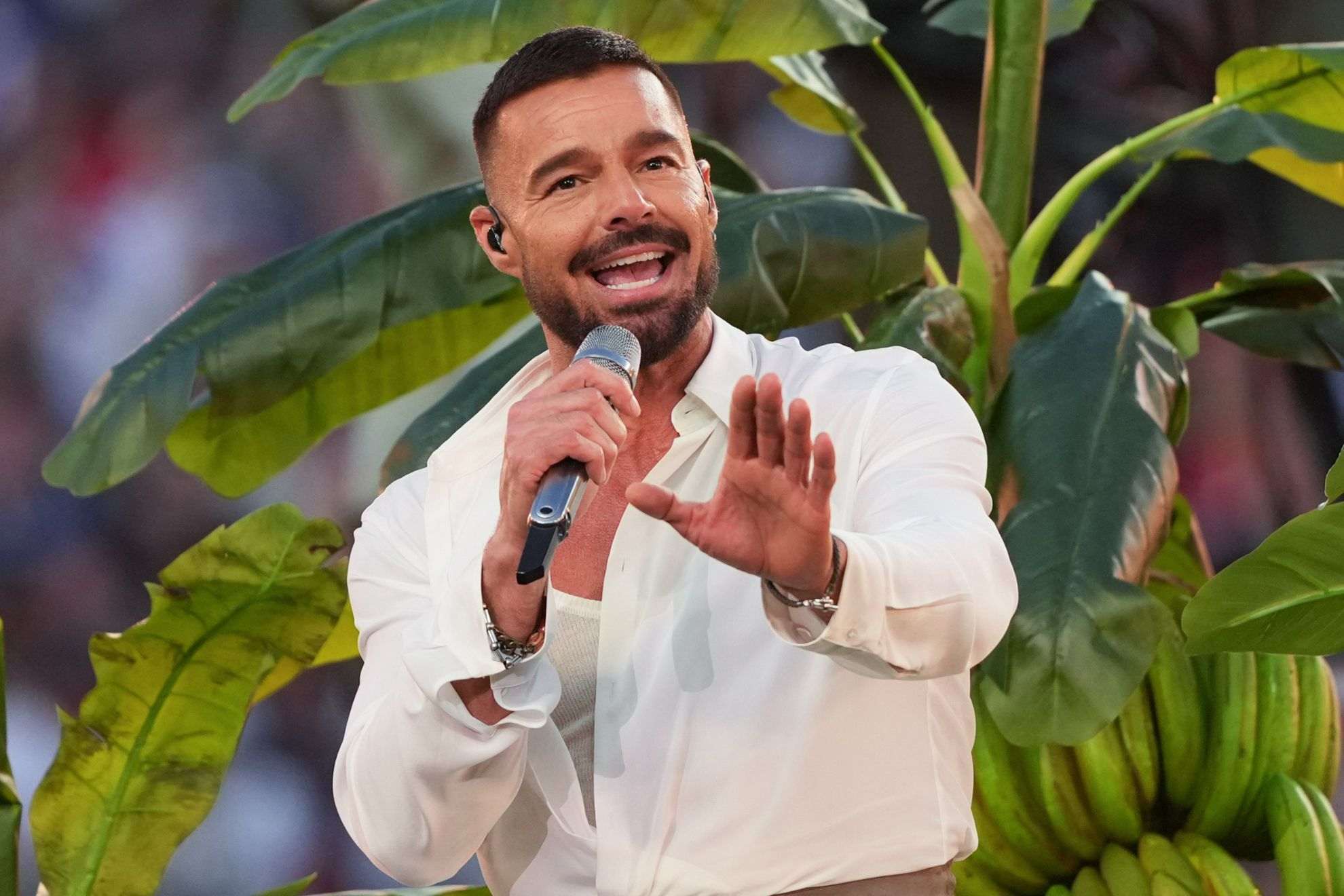 Ricky Martin looks absolutely ripped at 54 before singing at the Super Bowl Halftime Show