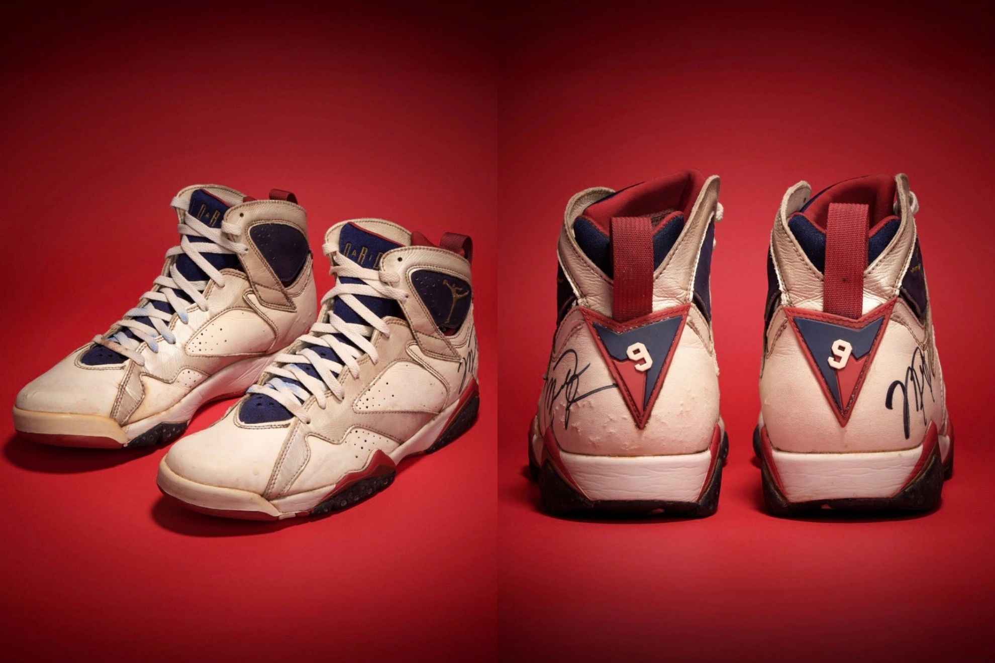 A Piece of Dream Team History Goes on Sale as Pippen Auctions Jordans Olympic 7s