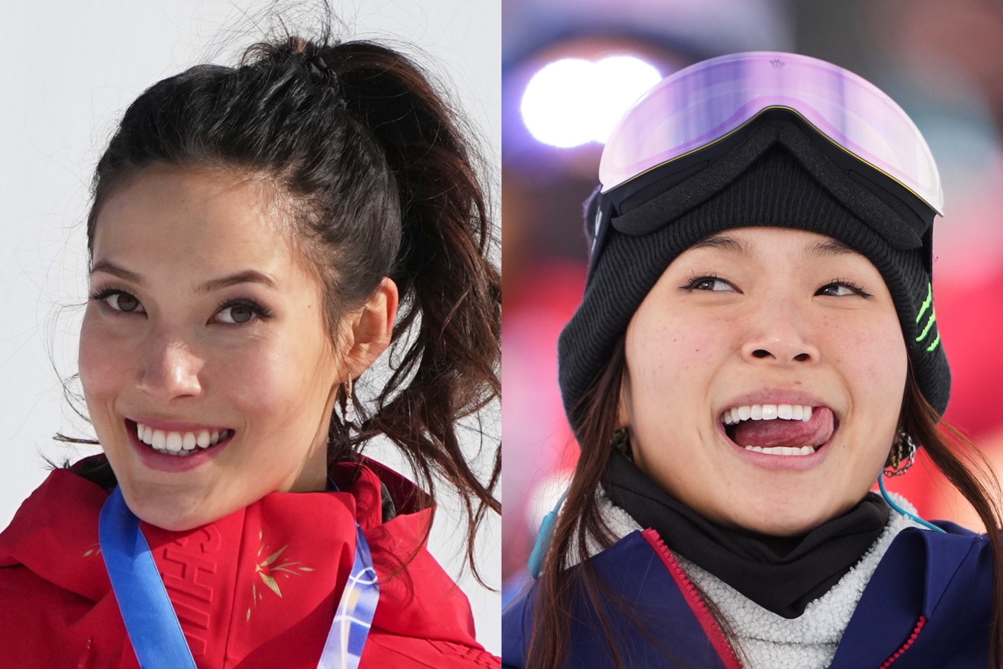 Chloe Kim Reacts After Eileen Gu Takes Silver in Olympic Slopestyle Thriller