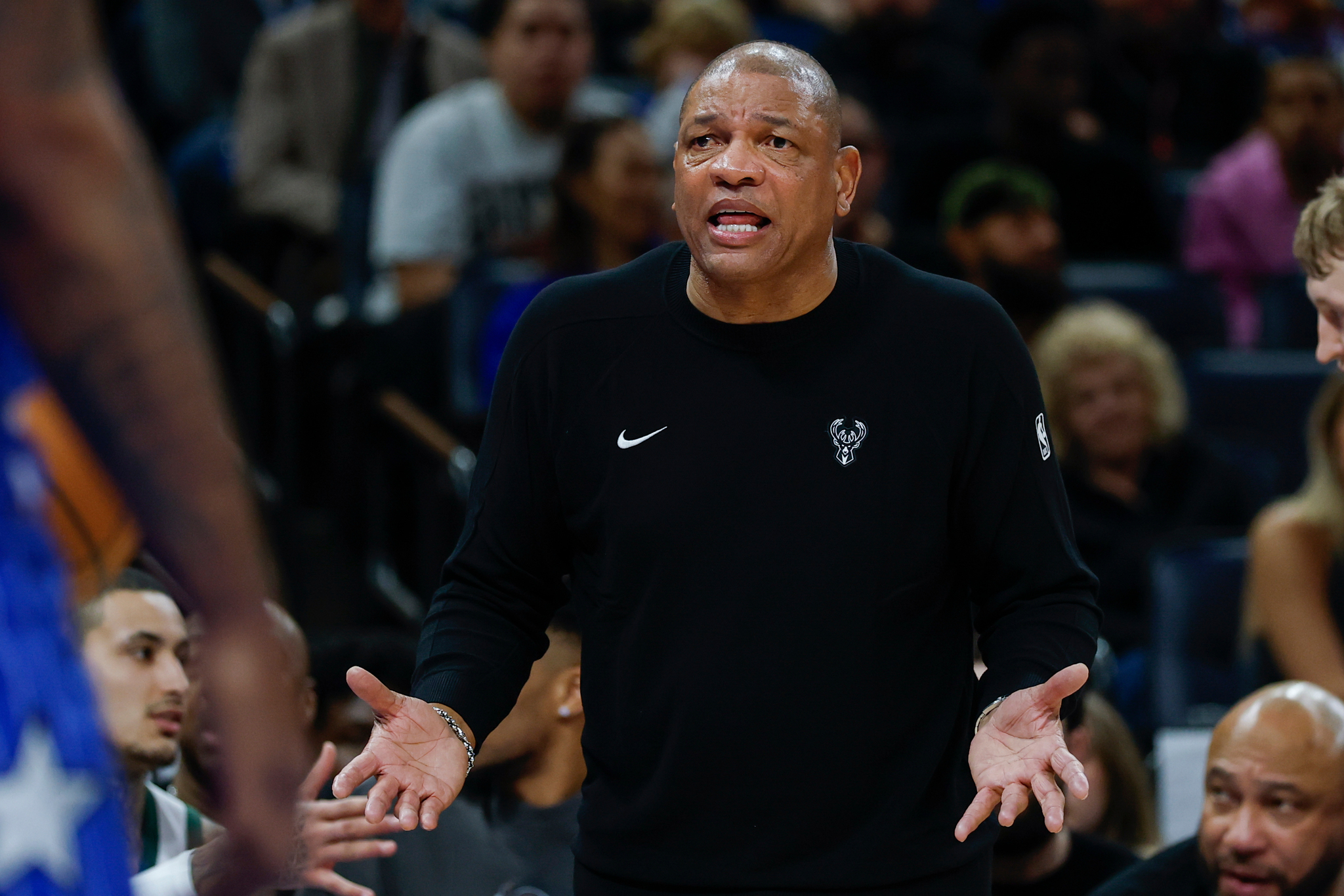 Milwaukee Bucks head coach Doc Rivers was absent against the Oklahoma City Thunder due to personal reasons