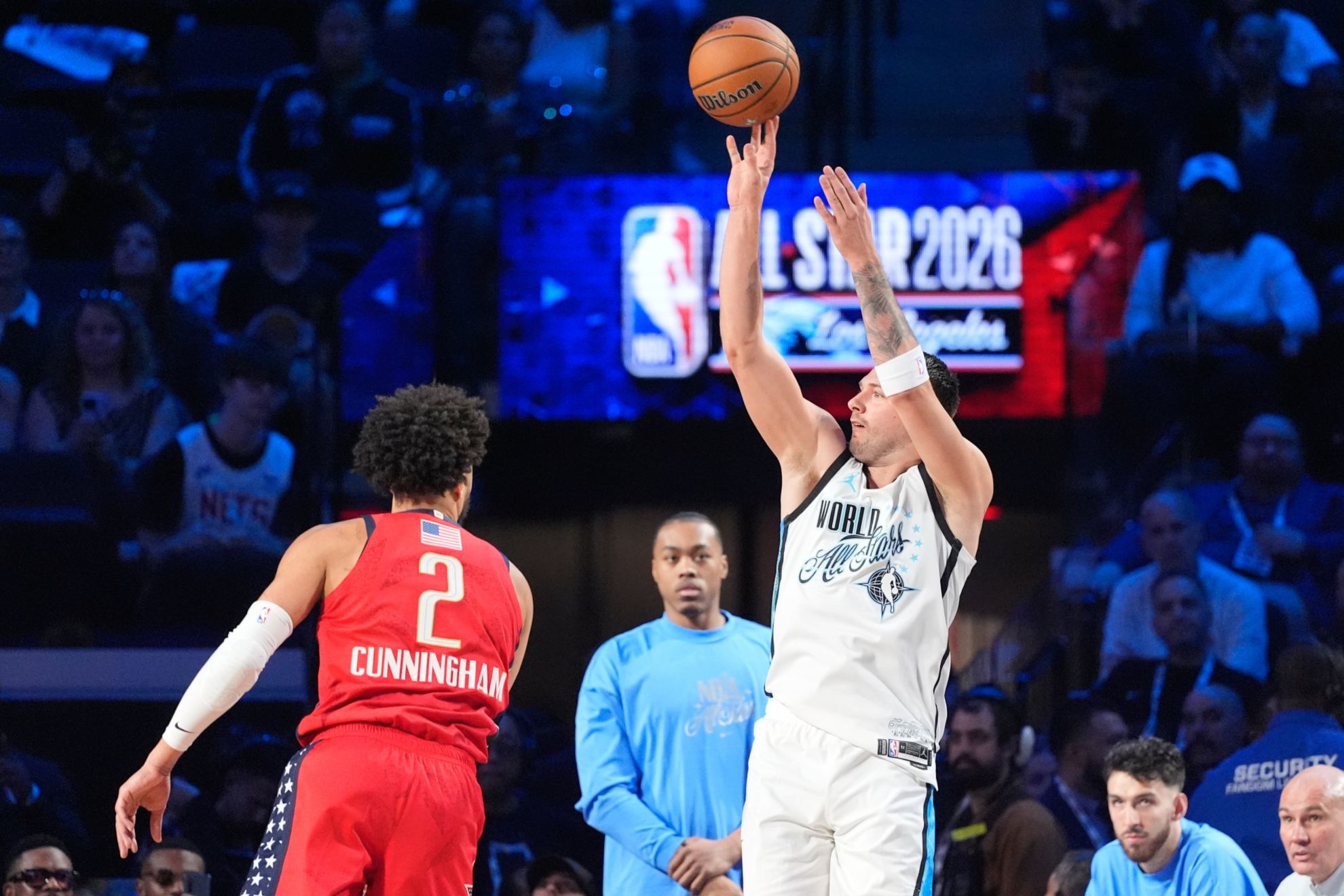 A locker room exchange between Jokic and Luka showed humor beyond NBA rivalry.