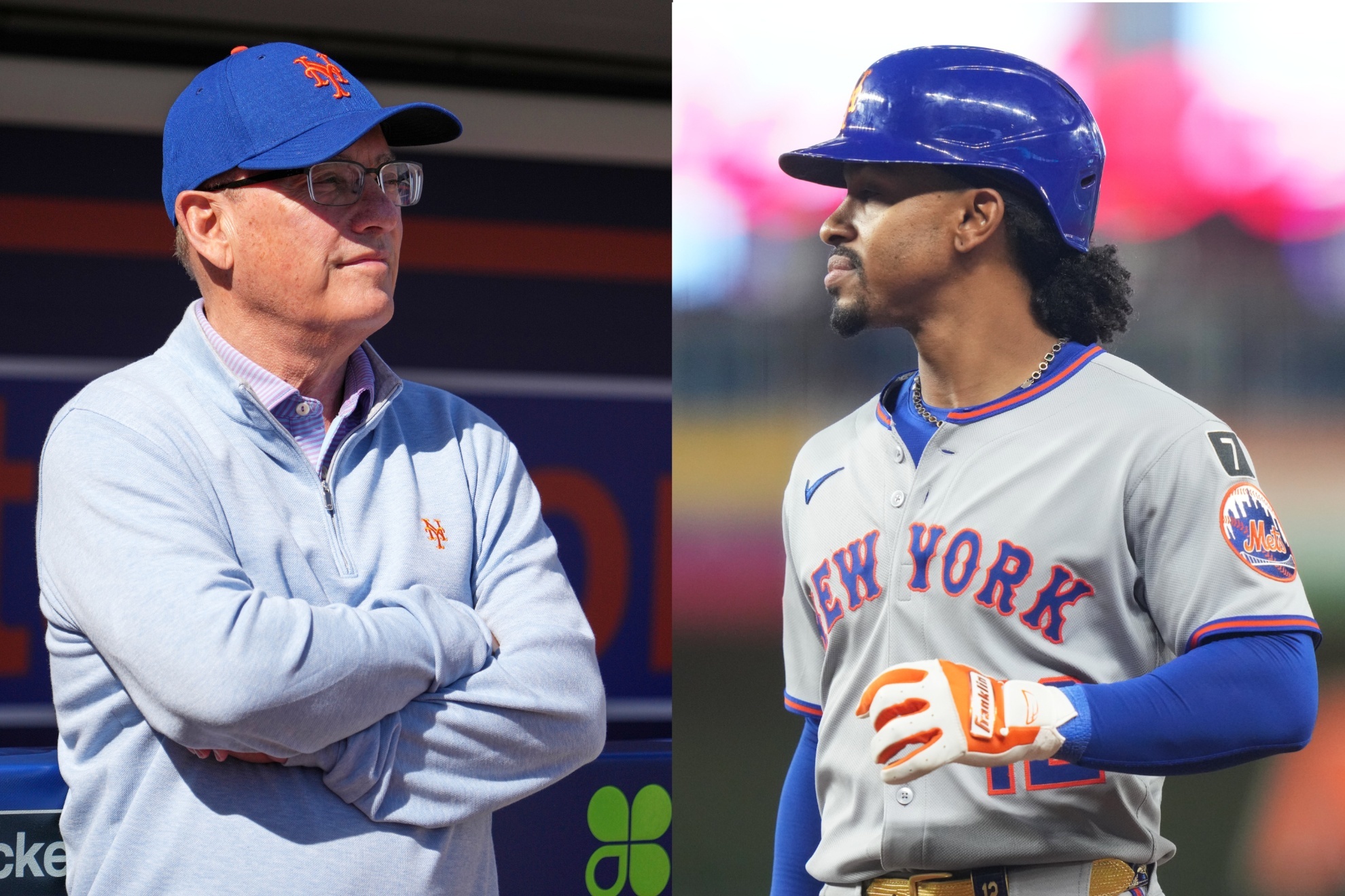 Steve Cohen (L) knows very well what role he wants for Francisco Lindor with the Mets.