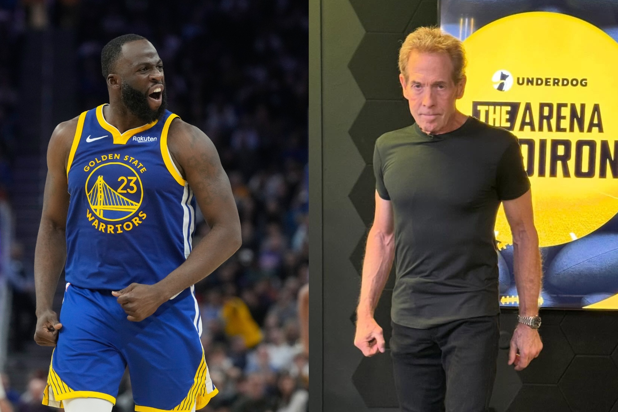 Draymond Green and Skip Bayless clashed again.