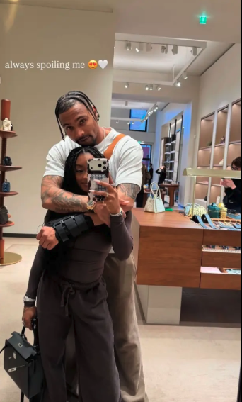 Simone Biles and Jonathan Owens