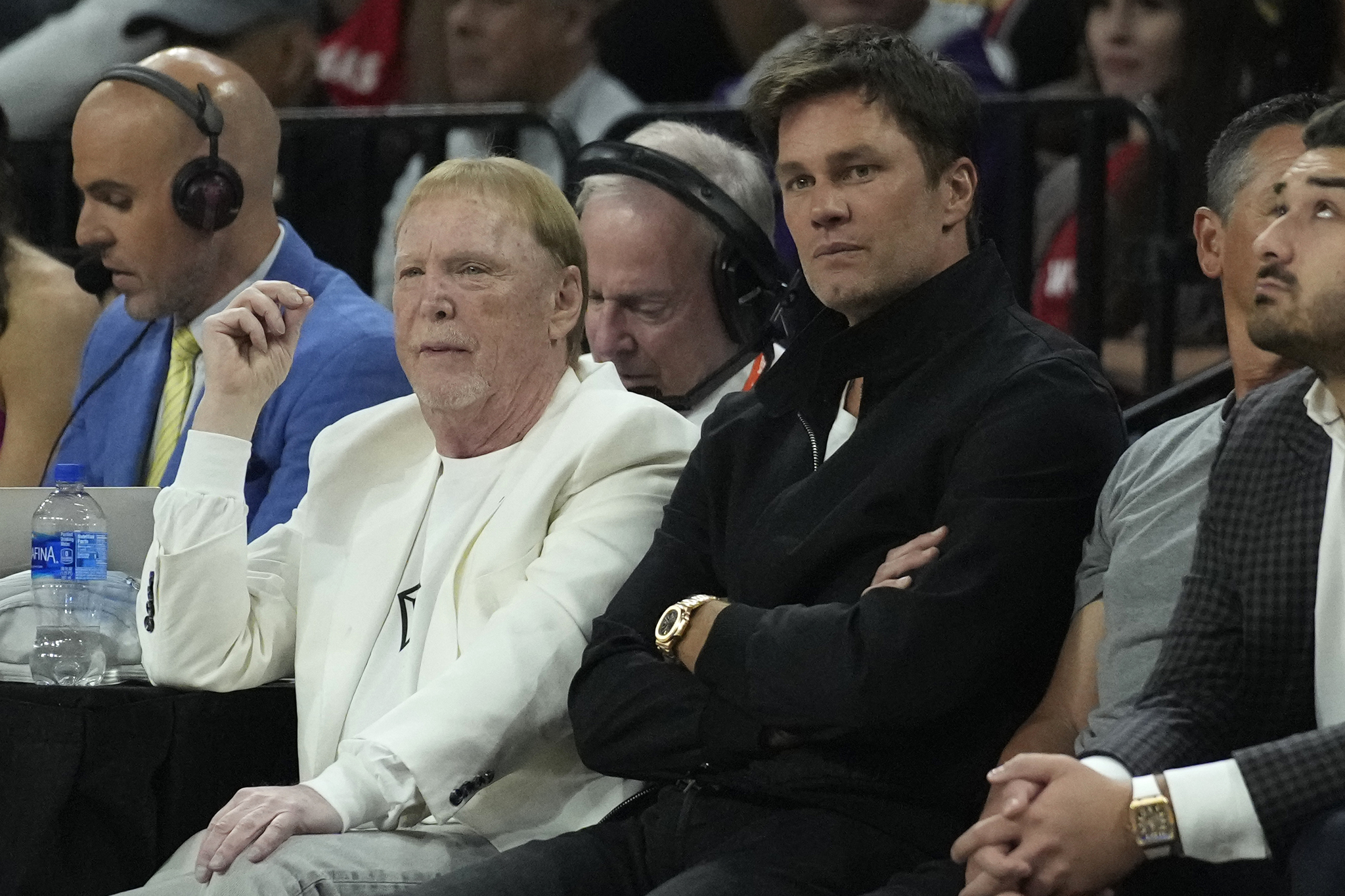 Las Vegas Raiders owner Mark Davis and part-owner Tom Brady want to turn around the franchises fortunes together.