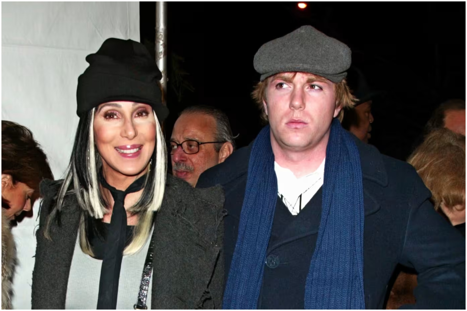 Cher and Elijah Blue Allman in 2003