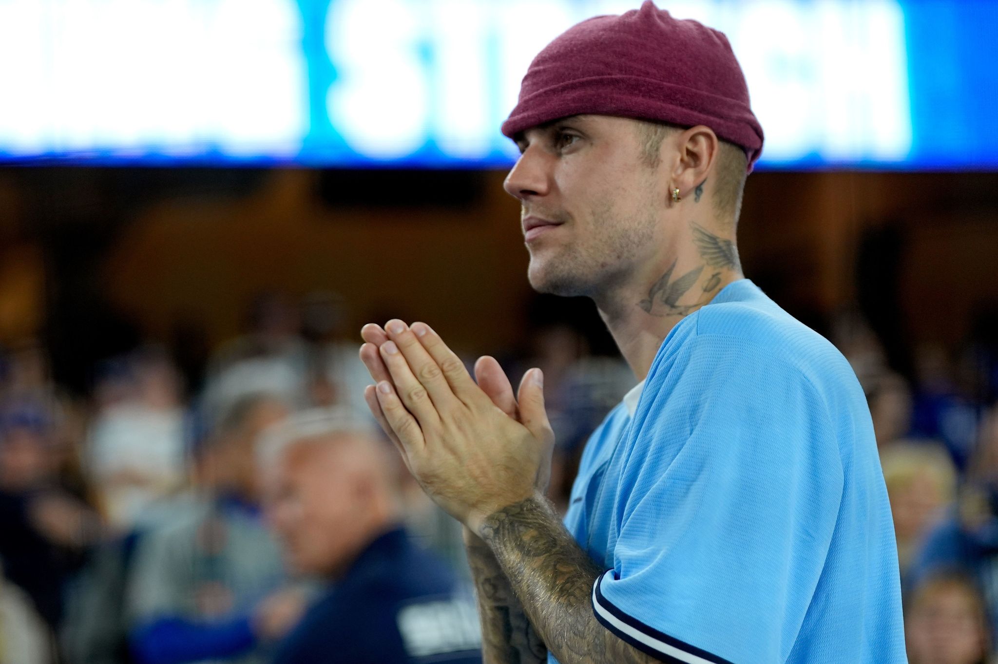 Justin Bieber celebrates his birthday while leaving fans