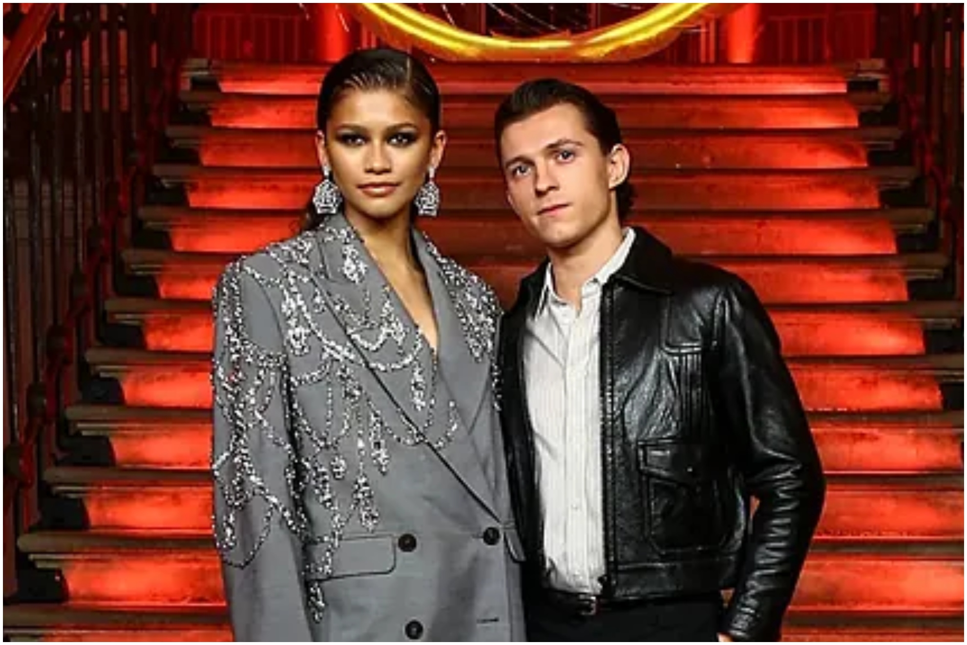 Zendaya and Tom Holland