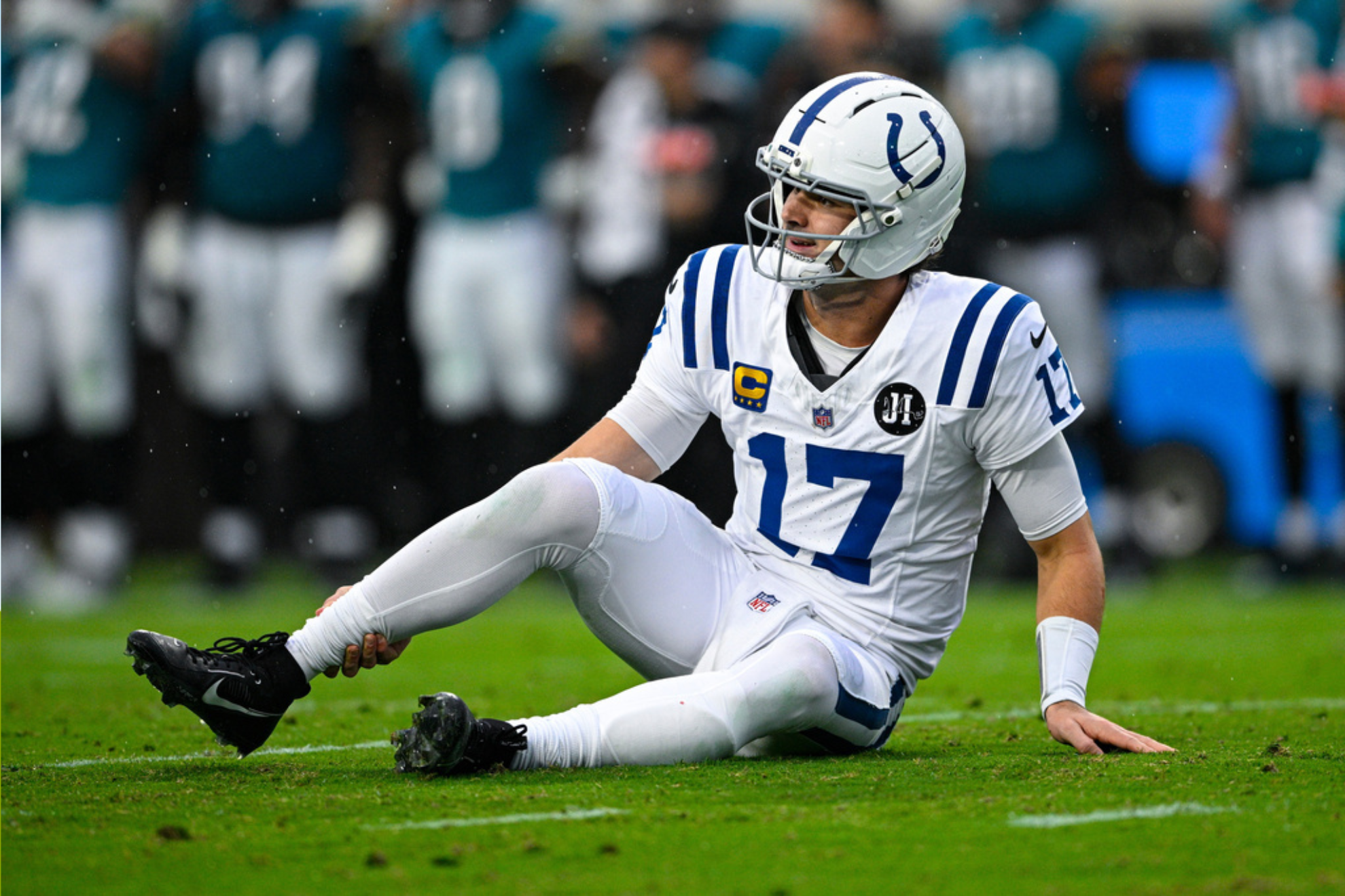 Indianapolis Colts quarterback Daniel Jones looks to be sticking around for another season