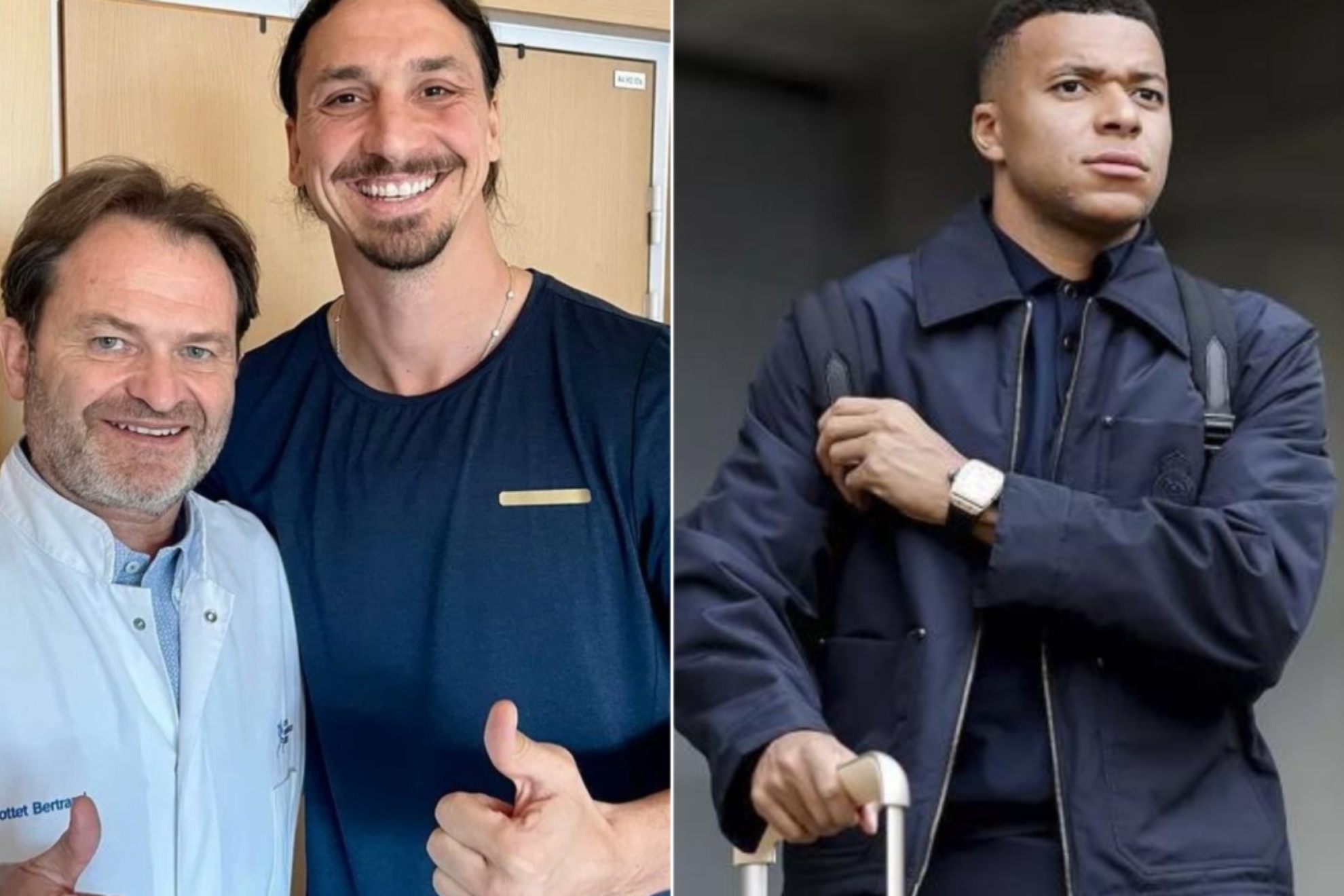 Mbappe turns to Bertrand Sonnery-Cottet, the doctor who operated on Ibrahimovic and Diakhaby