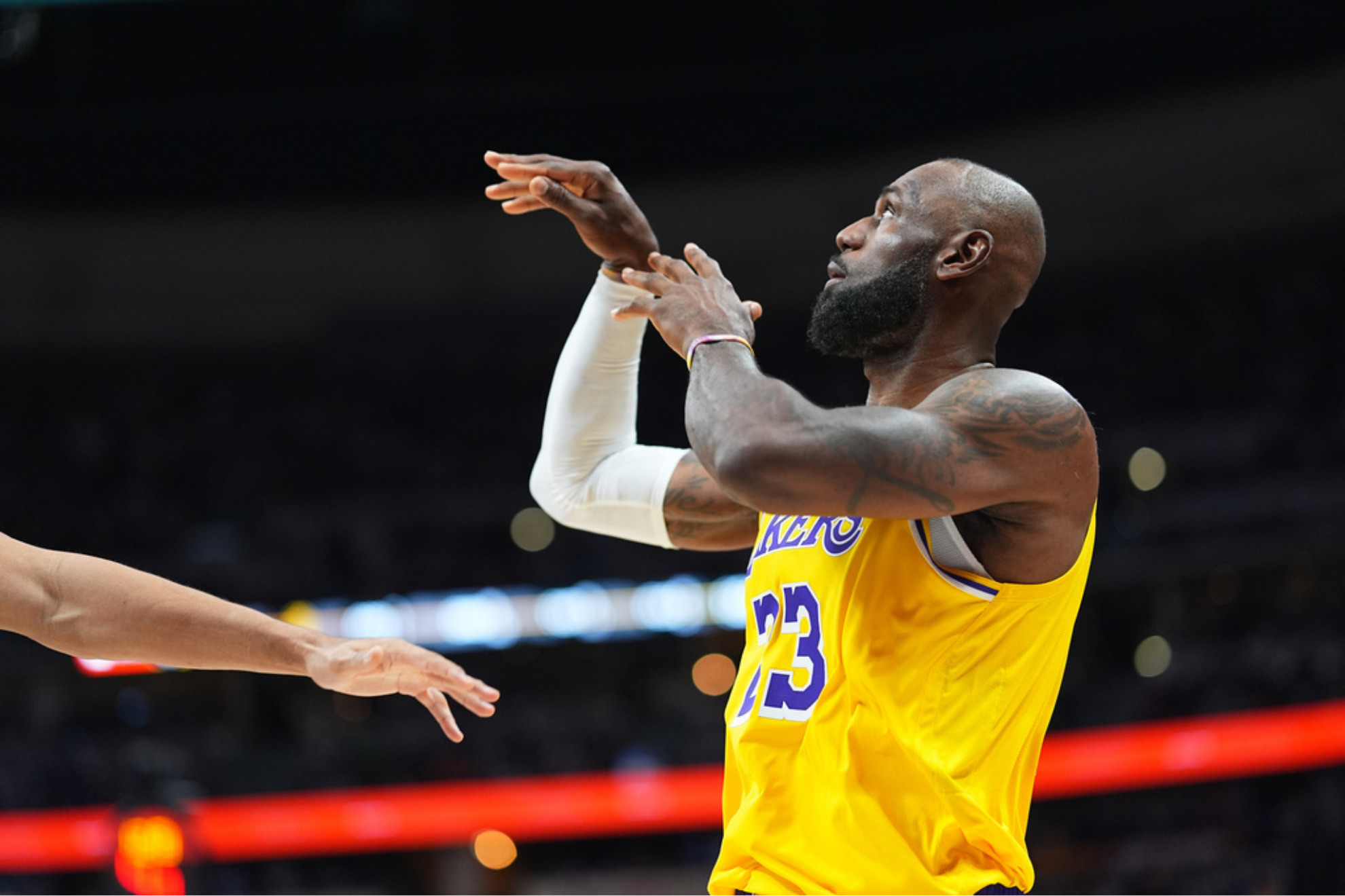 Los Angeles Lakers forward LeBron James