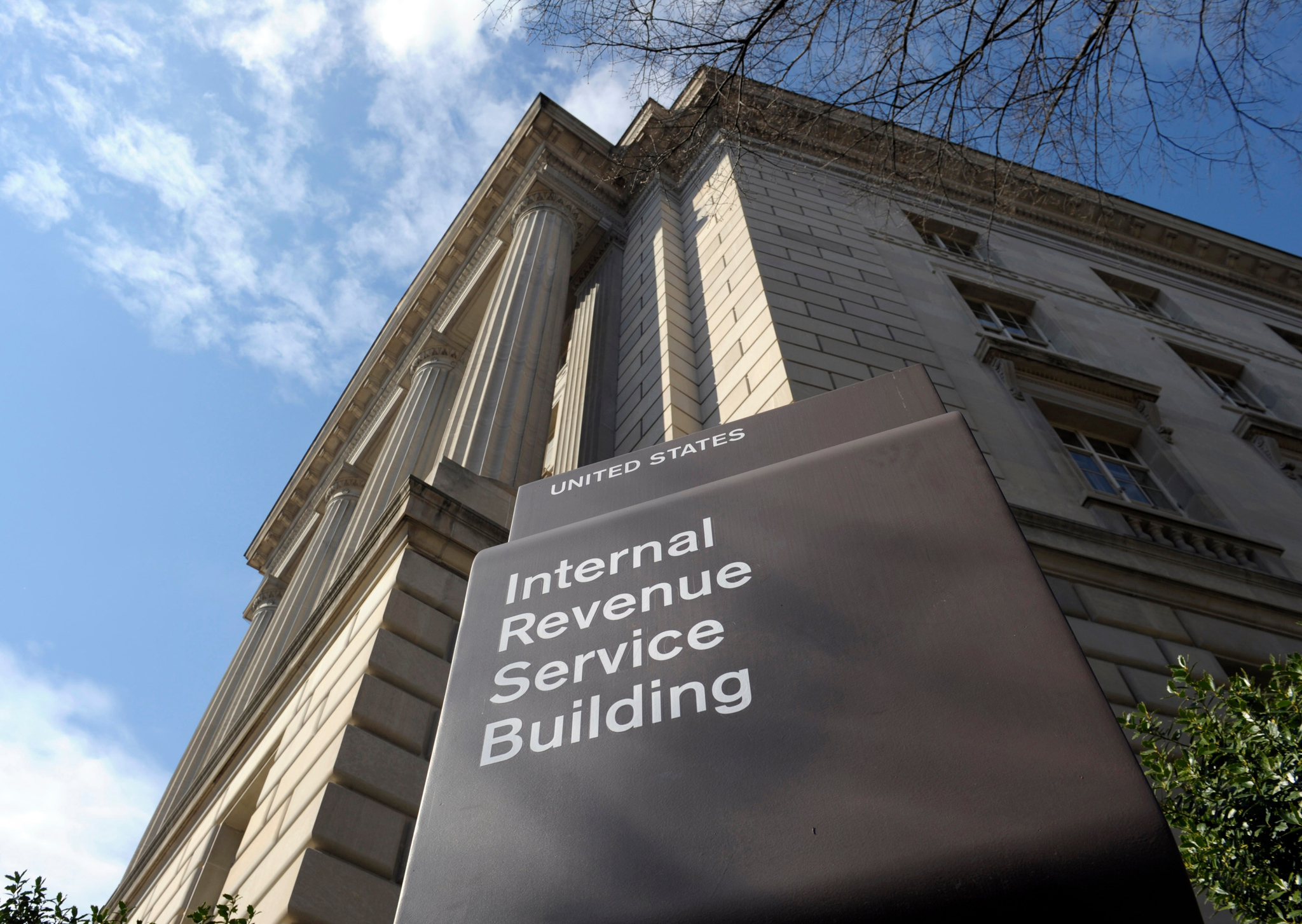 IRS building.