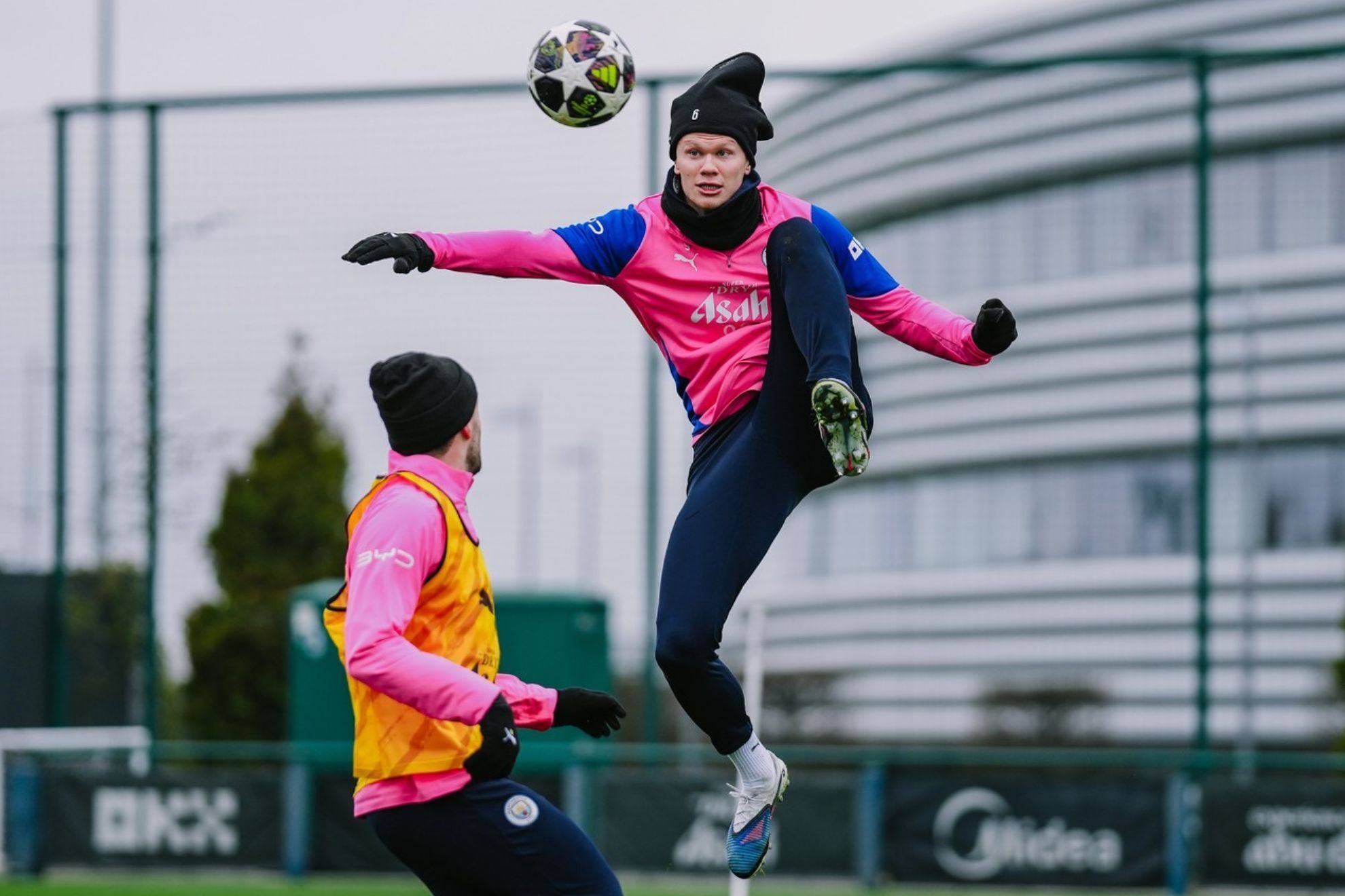 Erling Haaland will face what could be his next team in an intriguing Champions League battle