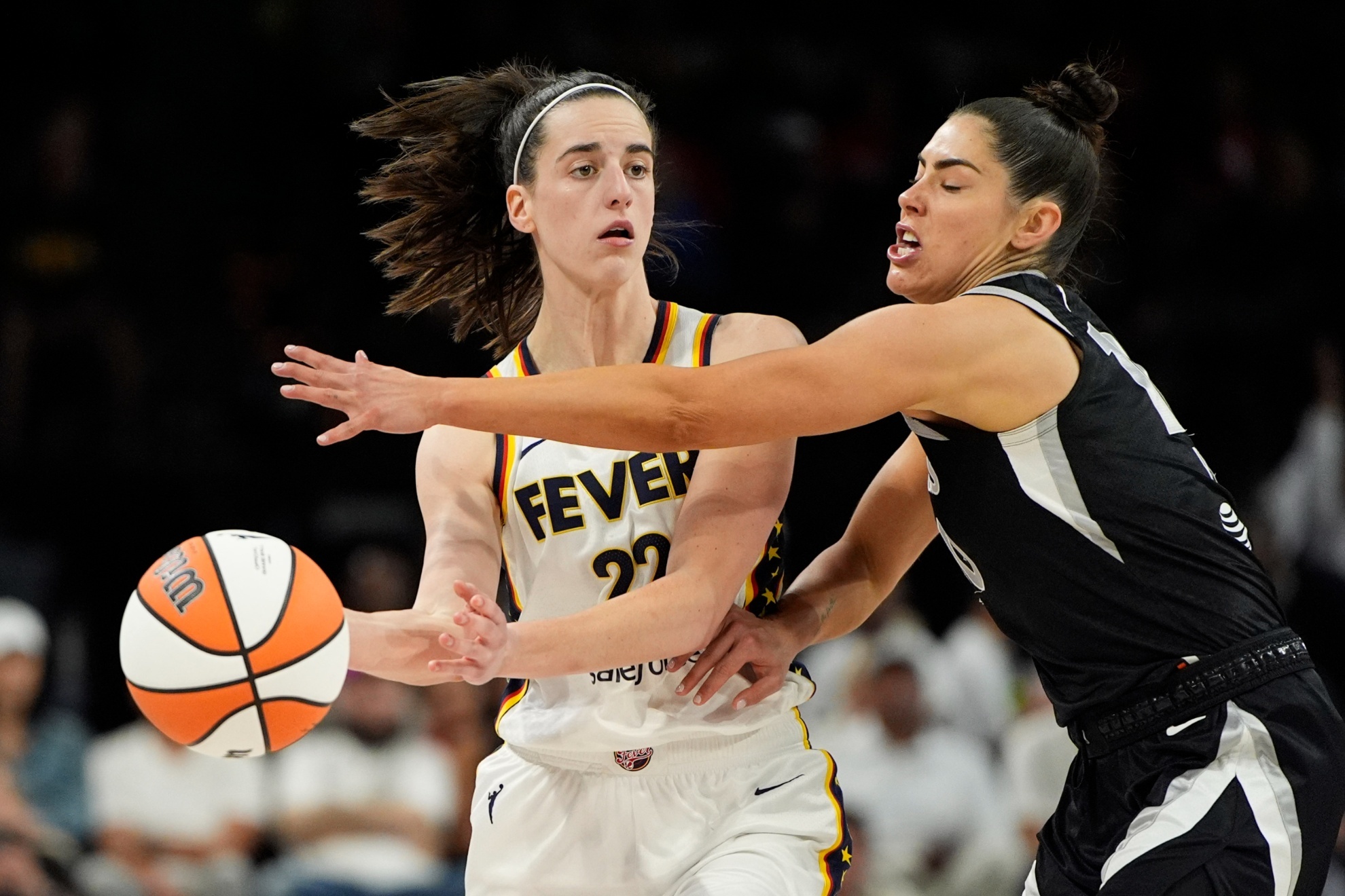 Caitlin Clark is bonding with Kelsey Plum as Team USA prepares for FIBA qualifiers.