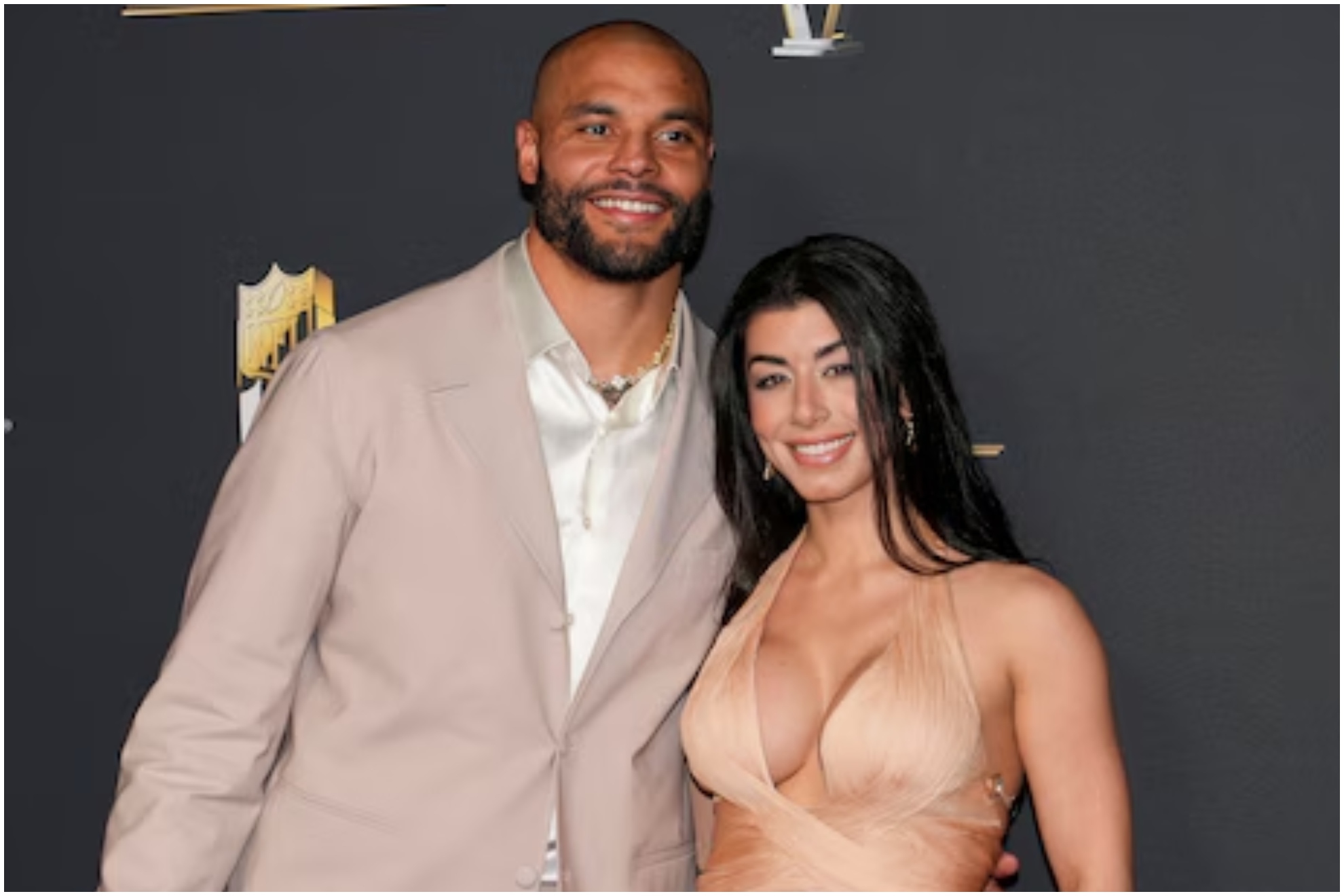 Dak Prescott and Sarah Jane Ramos