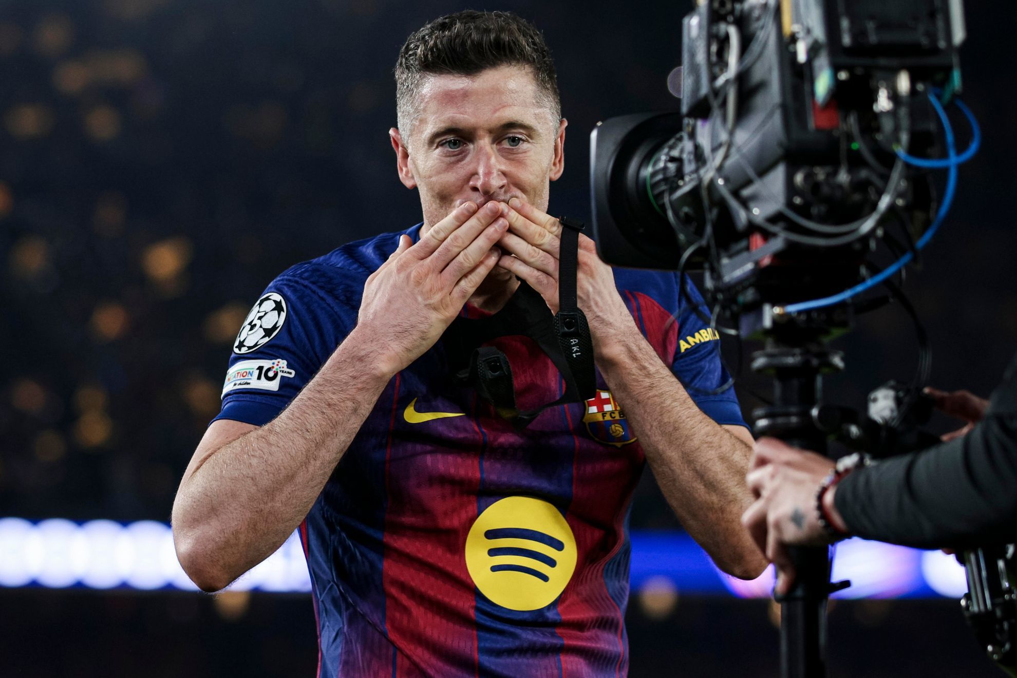 Lewandowski proves how Lionel Messi can be beaten by breaking one of his records in the Champions League