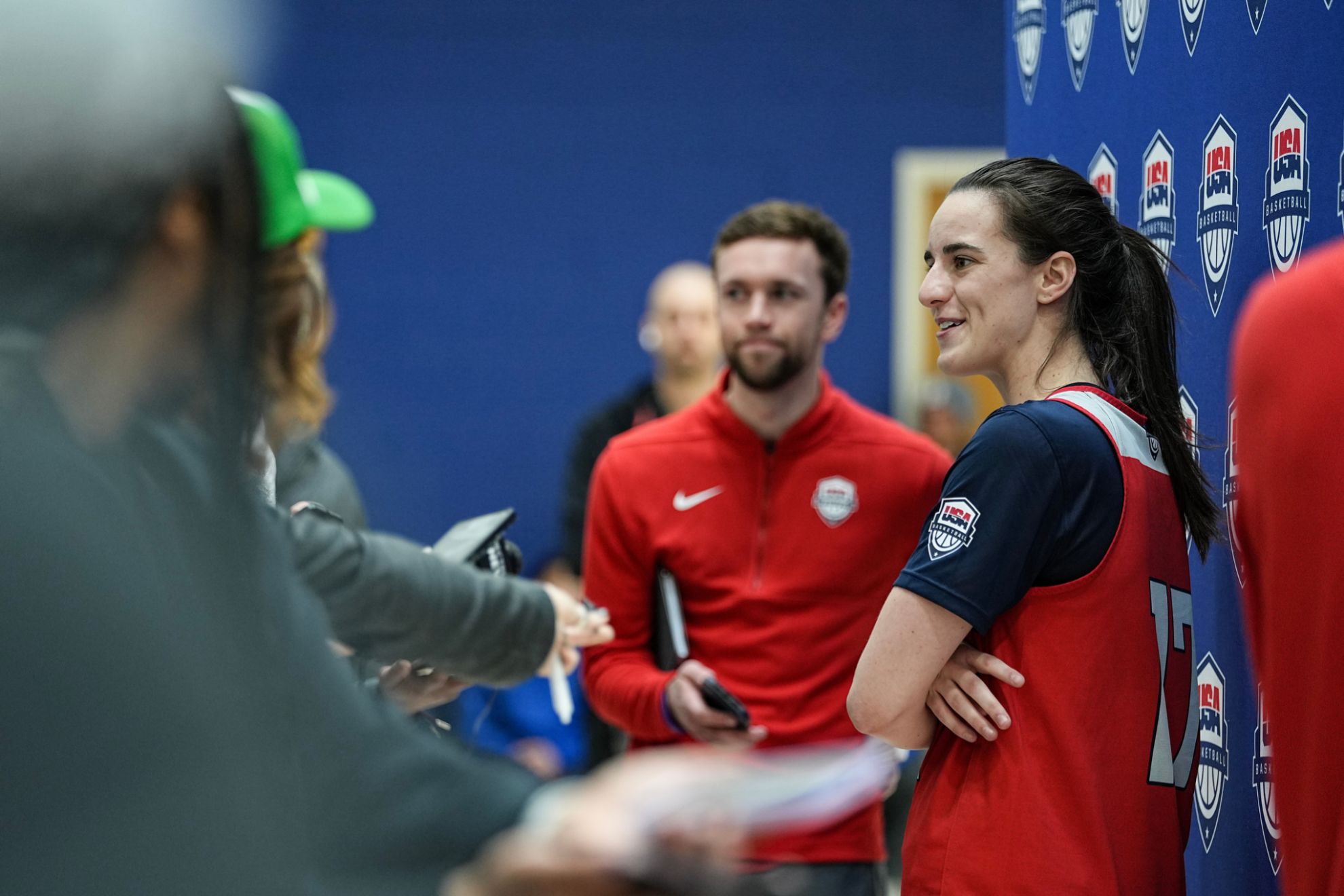 Caitlin Clark's farewell message from Team USA is taking the internet by storm