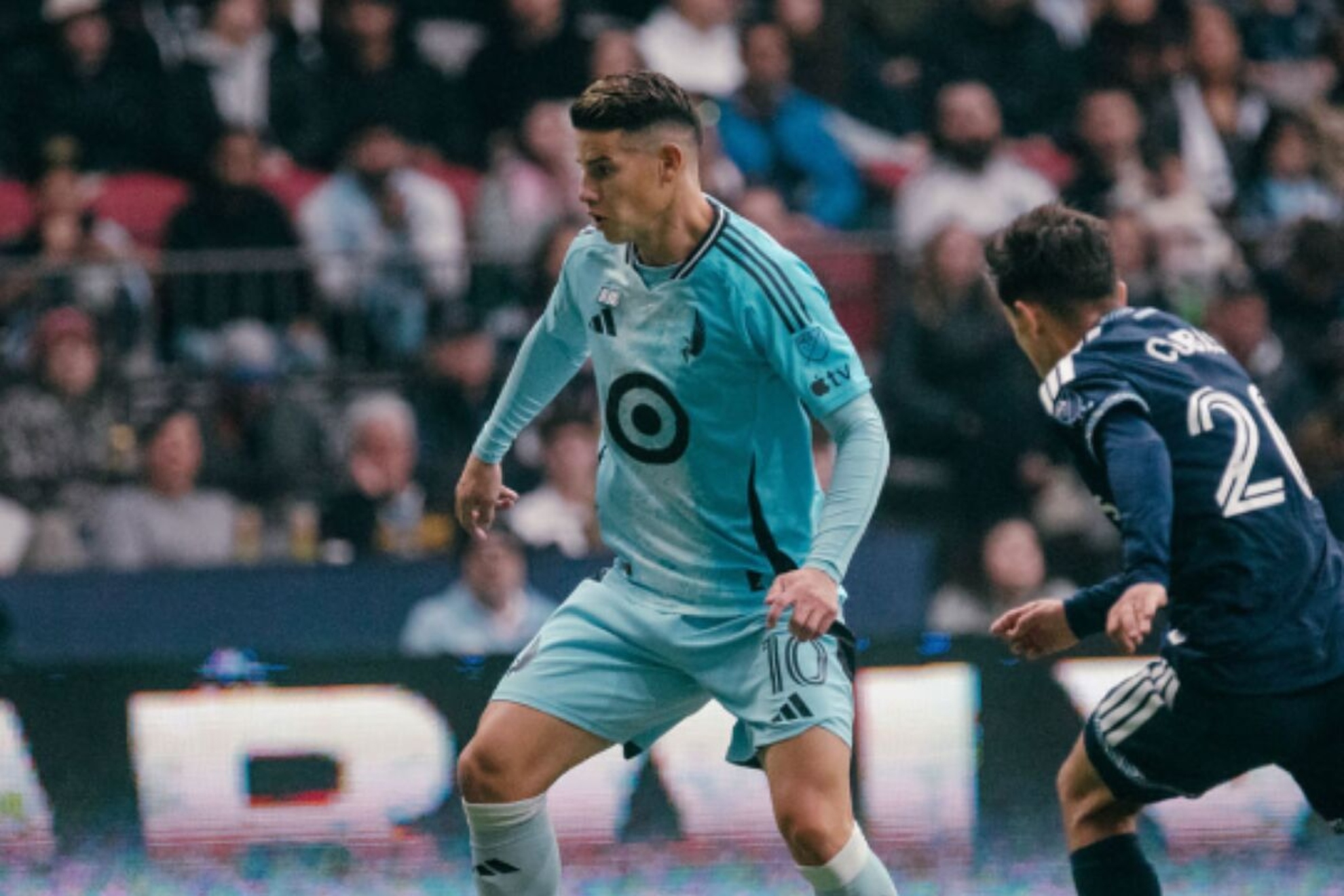 James Rodriguez reveals what problem affected him on his debut with Minnesota