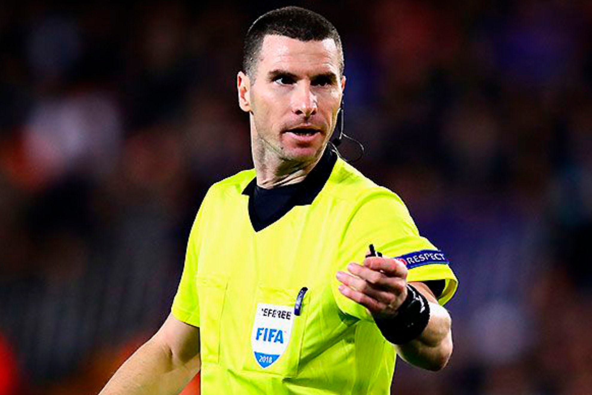 Quién es Georgi Kabakov, árbitro del Lille - Betis de hoy en Champions League